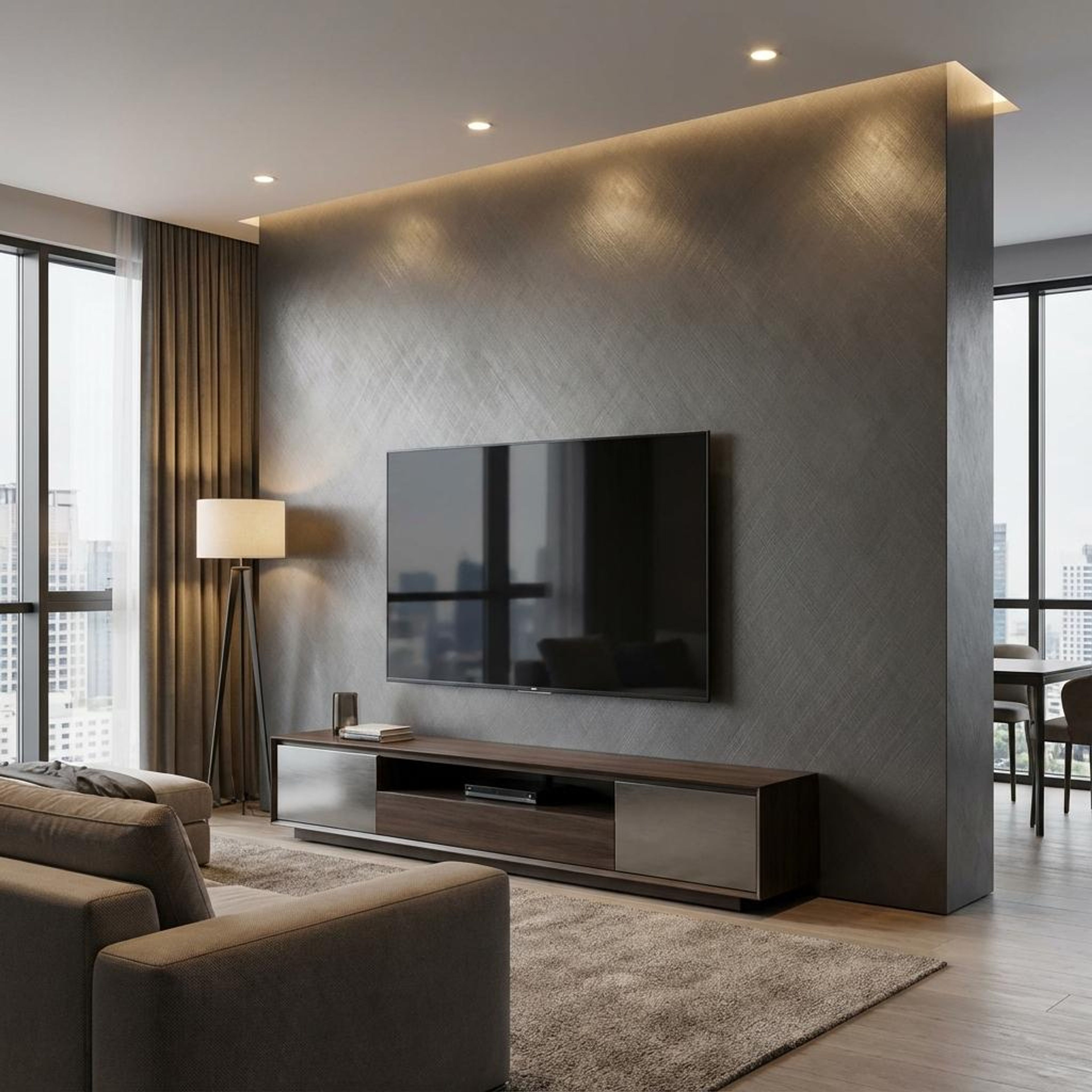 Sable Hue Multi-colour PVC Panels | 8 x 4 Ft, 2 mm