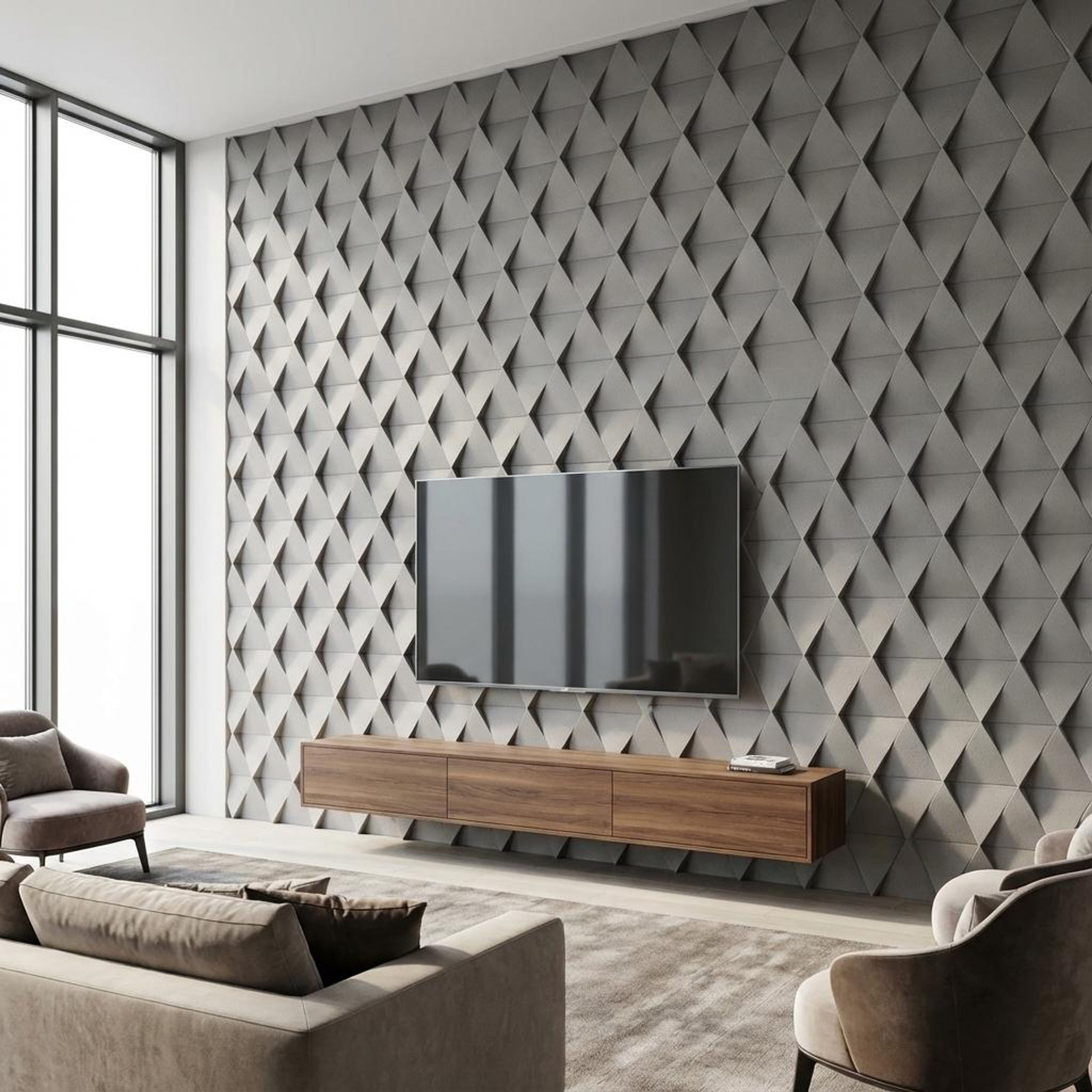 Noir Drift Multi-colour HDF Panels | 8 x 4 Ft, 12 mm