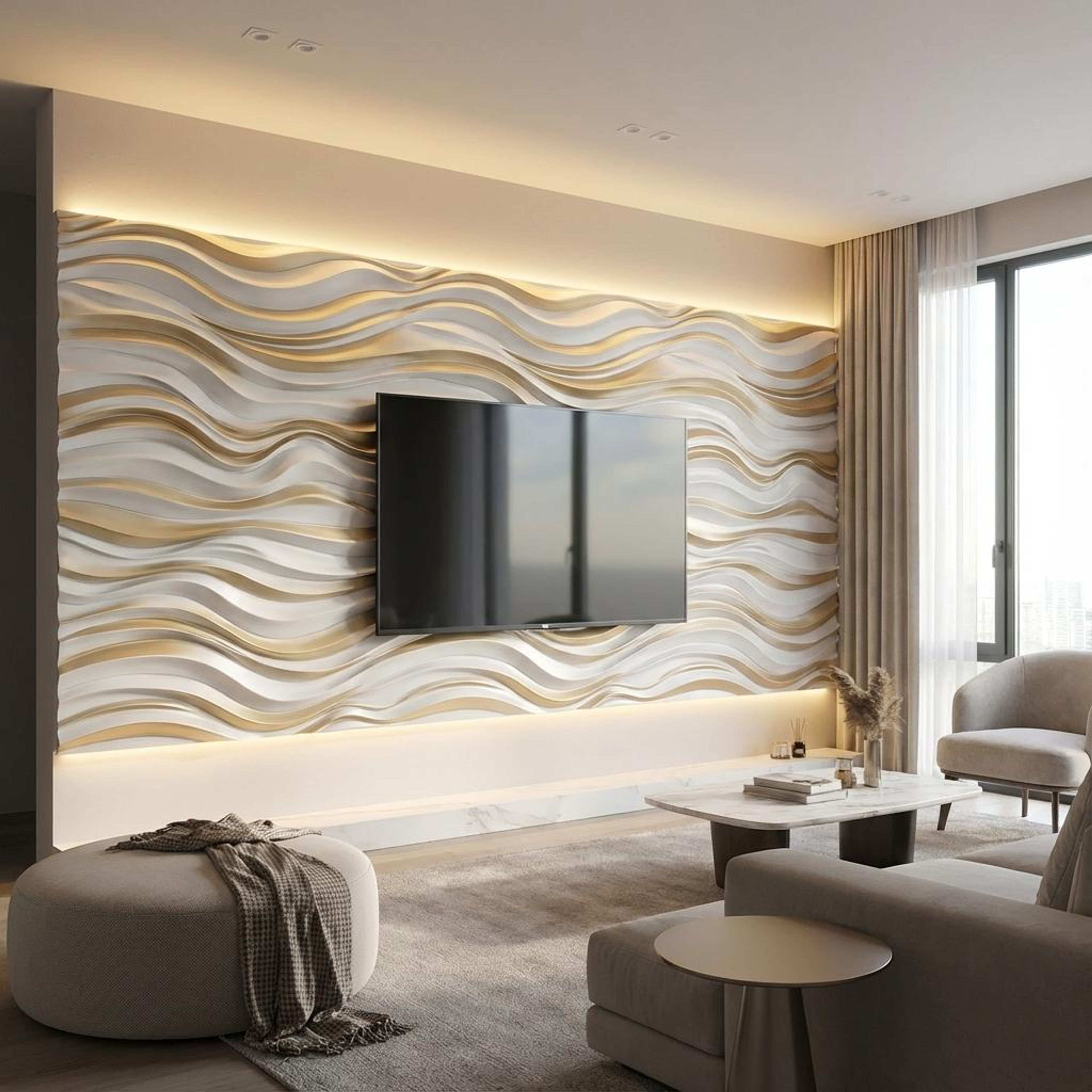 Prime Bloom Multi-colour HDF Panels | 8 x 4 Ft, 12 mm