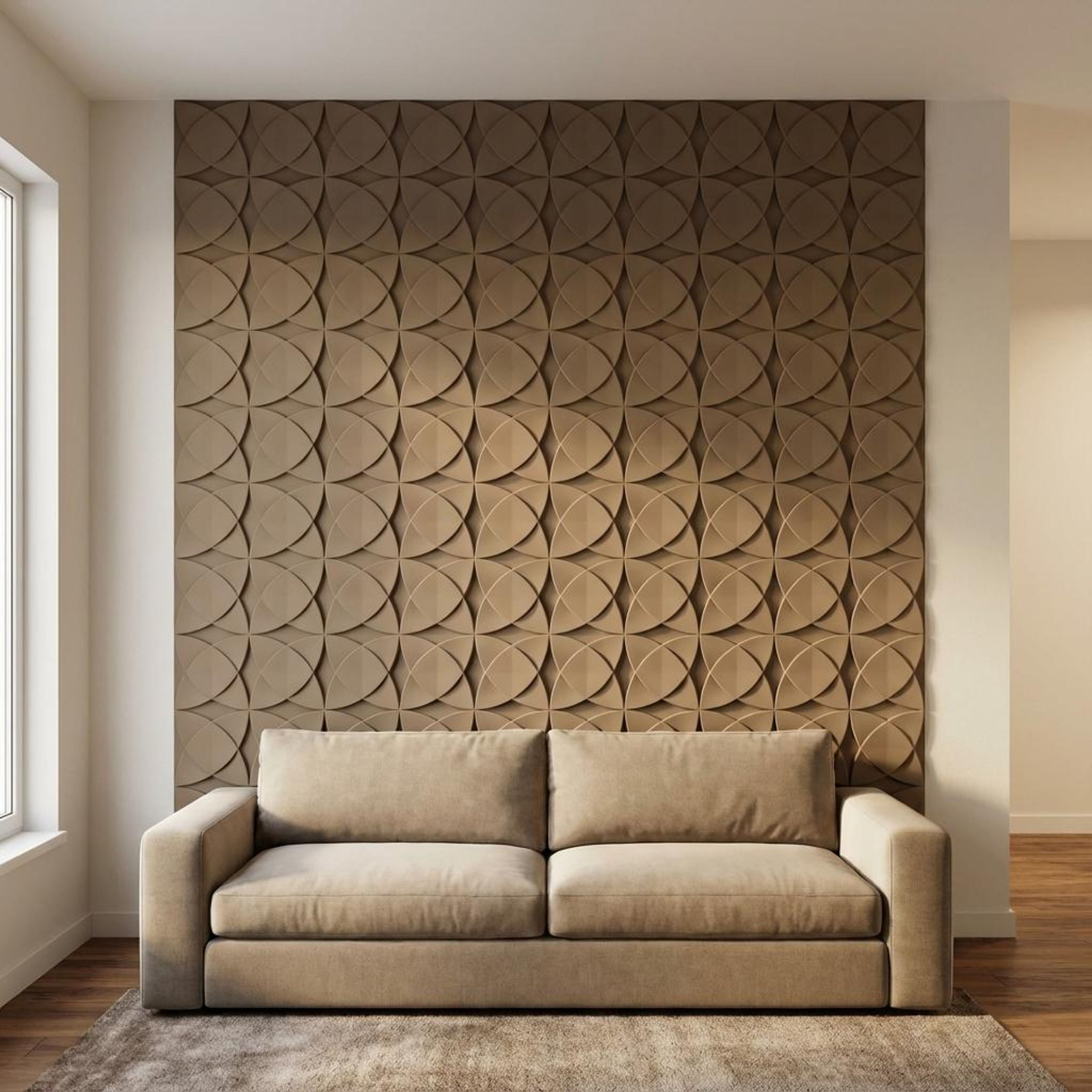 Aria Weave Multi-colour HDF Panels | 8 x 4 Ft, 18 mm