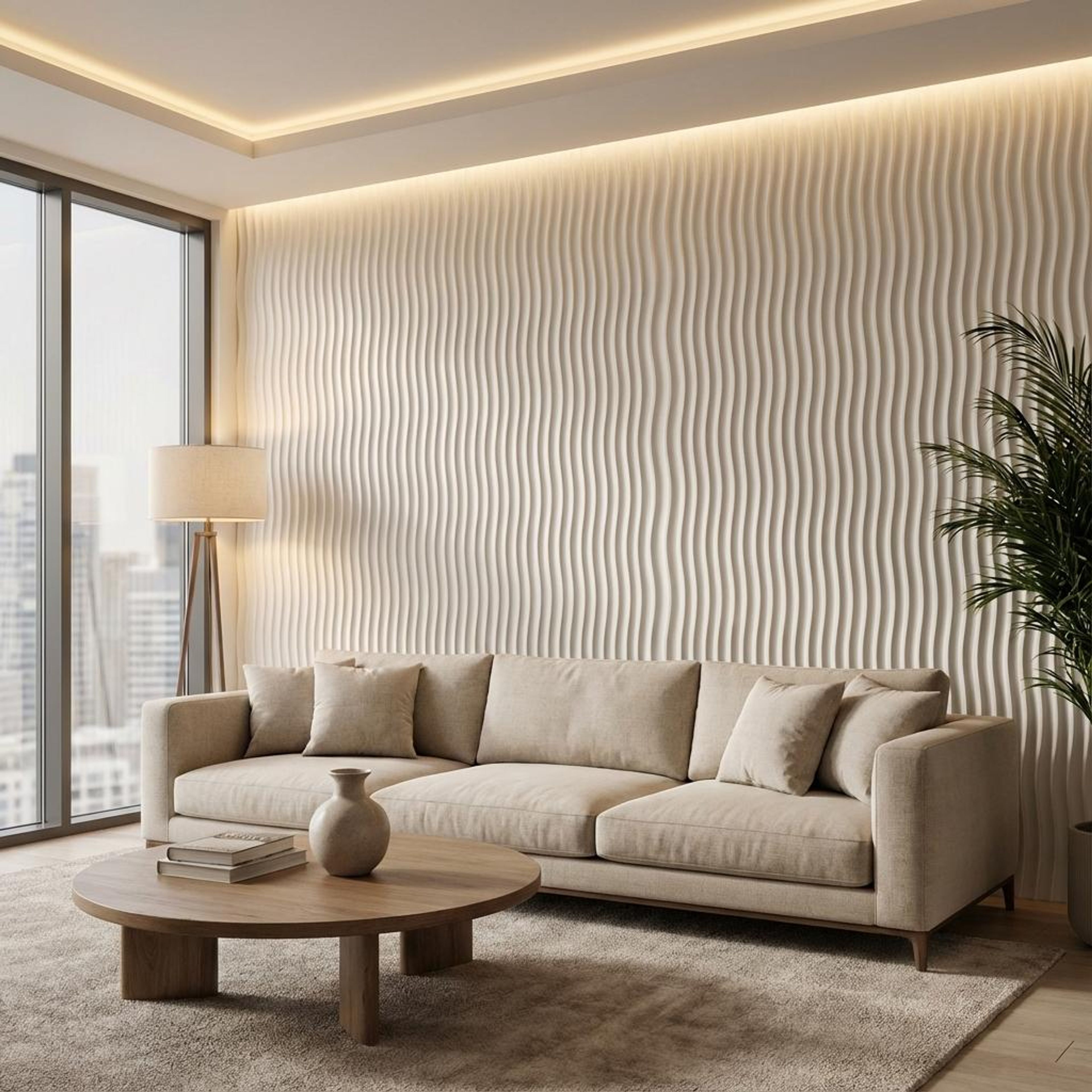 Nova Stone Multi-colour HDF Panels | 8 x 4 Ft, 12 mm