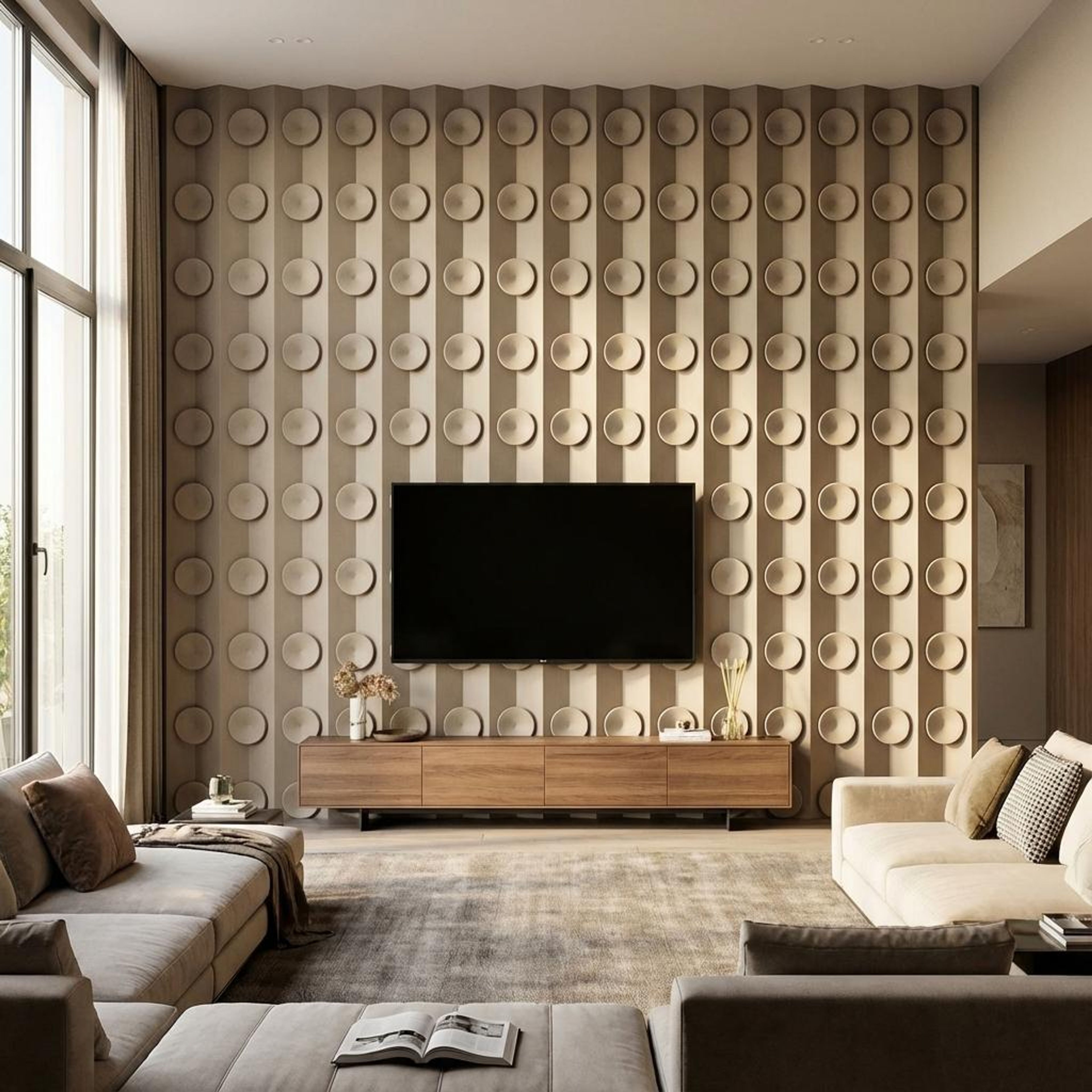 Aria Edge Multi-colour HDF Panels | 8 x 4 Ft, 12 mm