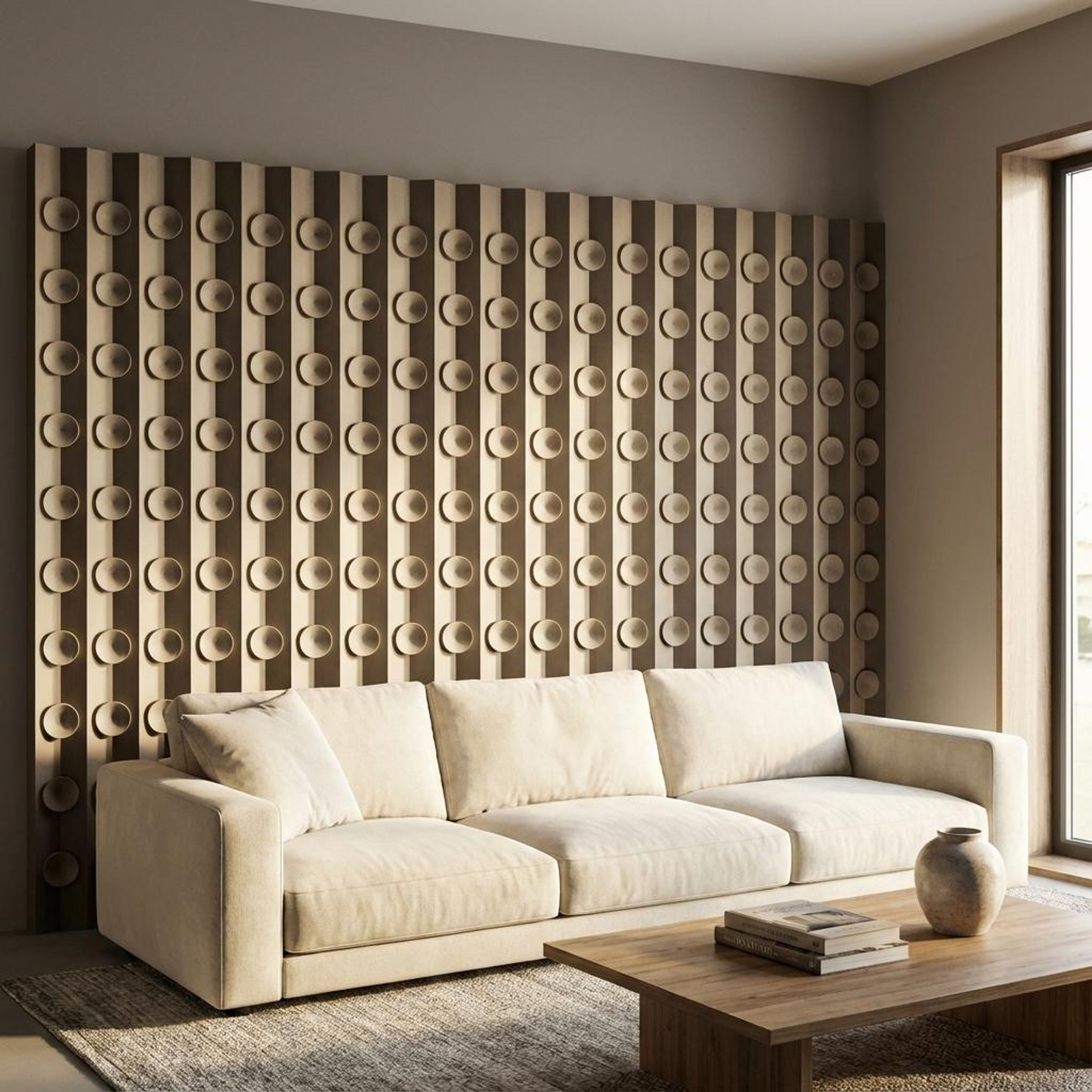 Aria Edge Multi-colour HDF Panels | 8 x 4 Ft, 12 mm