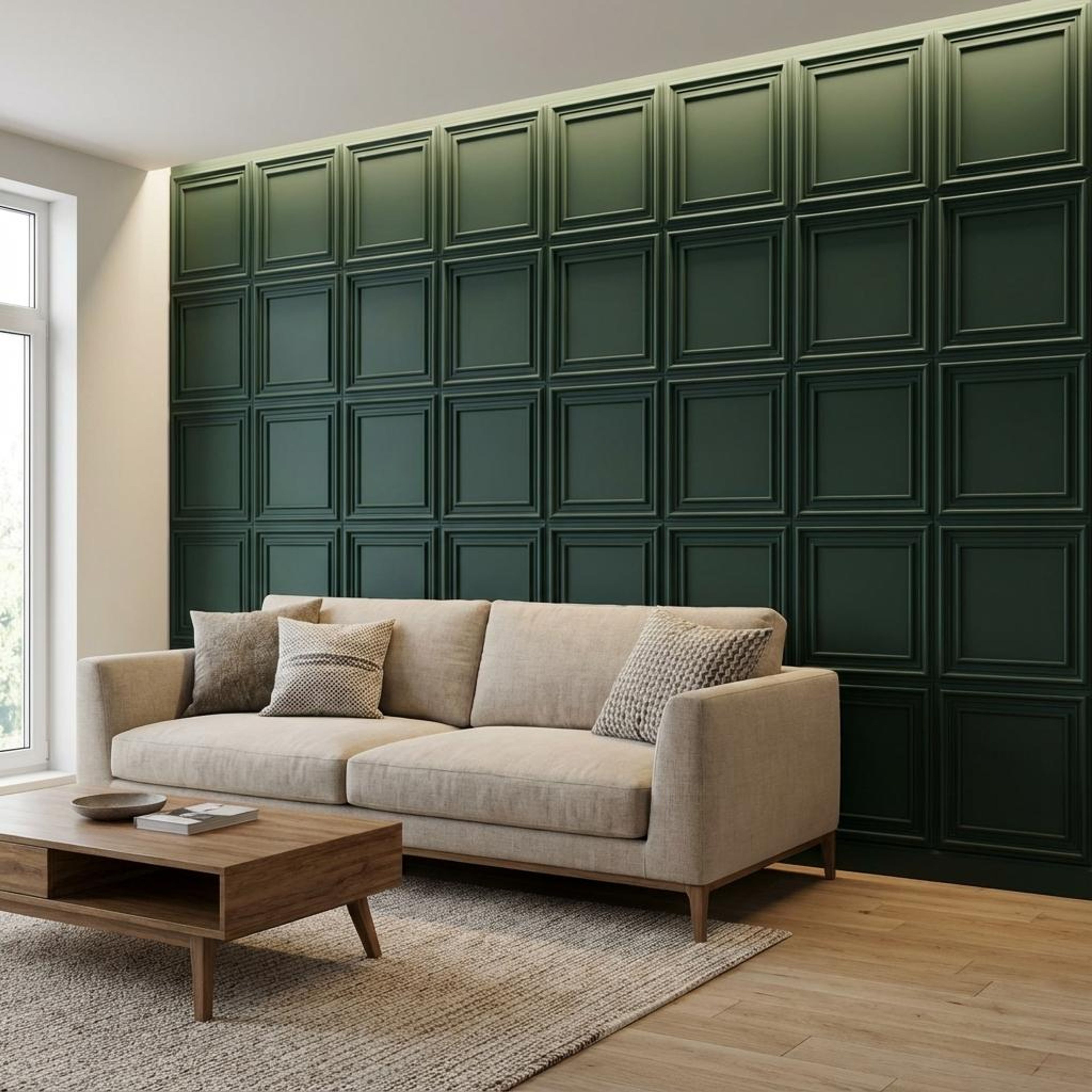 Vert Leaf Multi-colour HDF Panels | 8 x 4 Ft, 12 mm