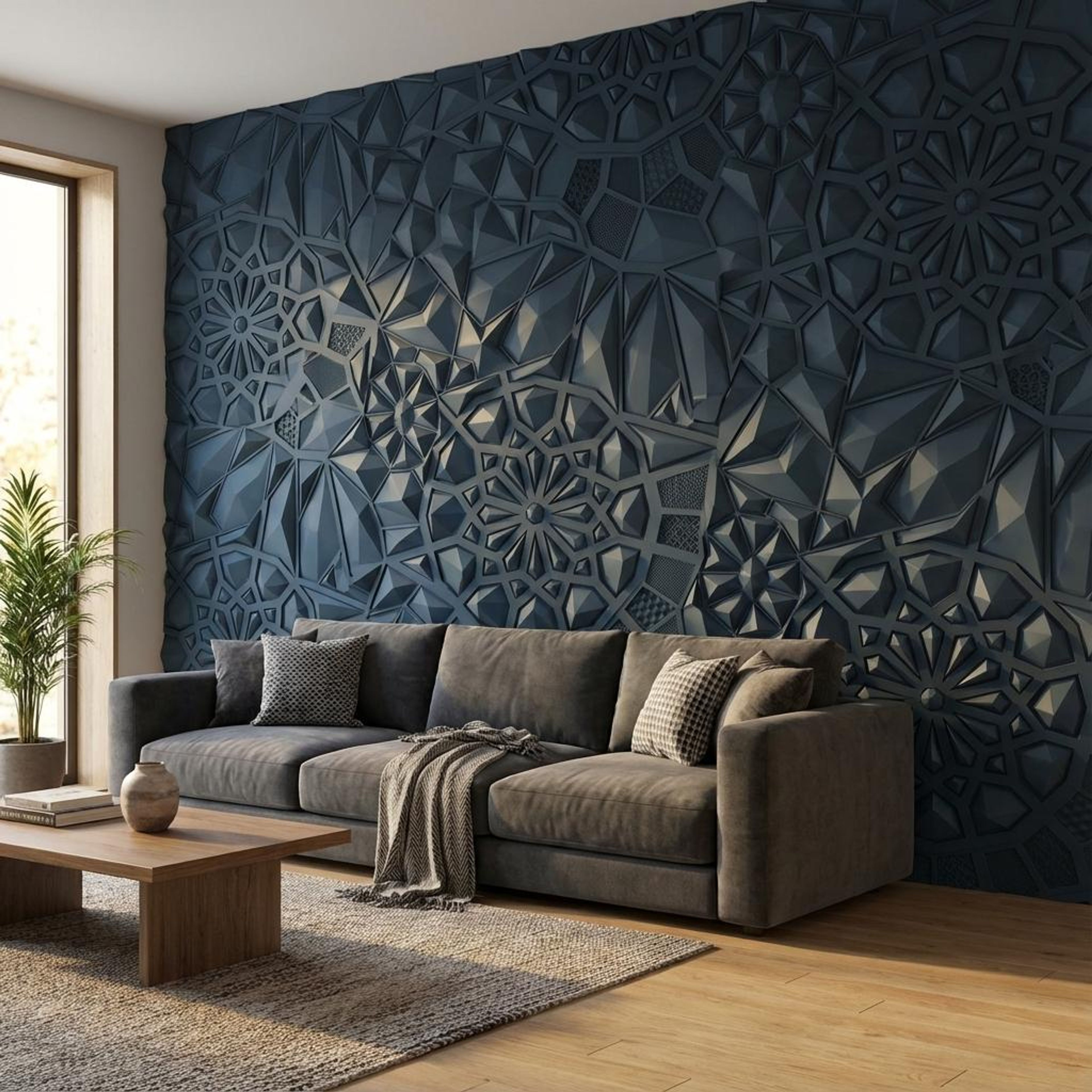 Flint Grain Multi-colour HDF Panels | 8 x 4 Ft, 18 mm