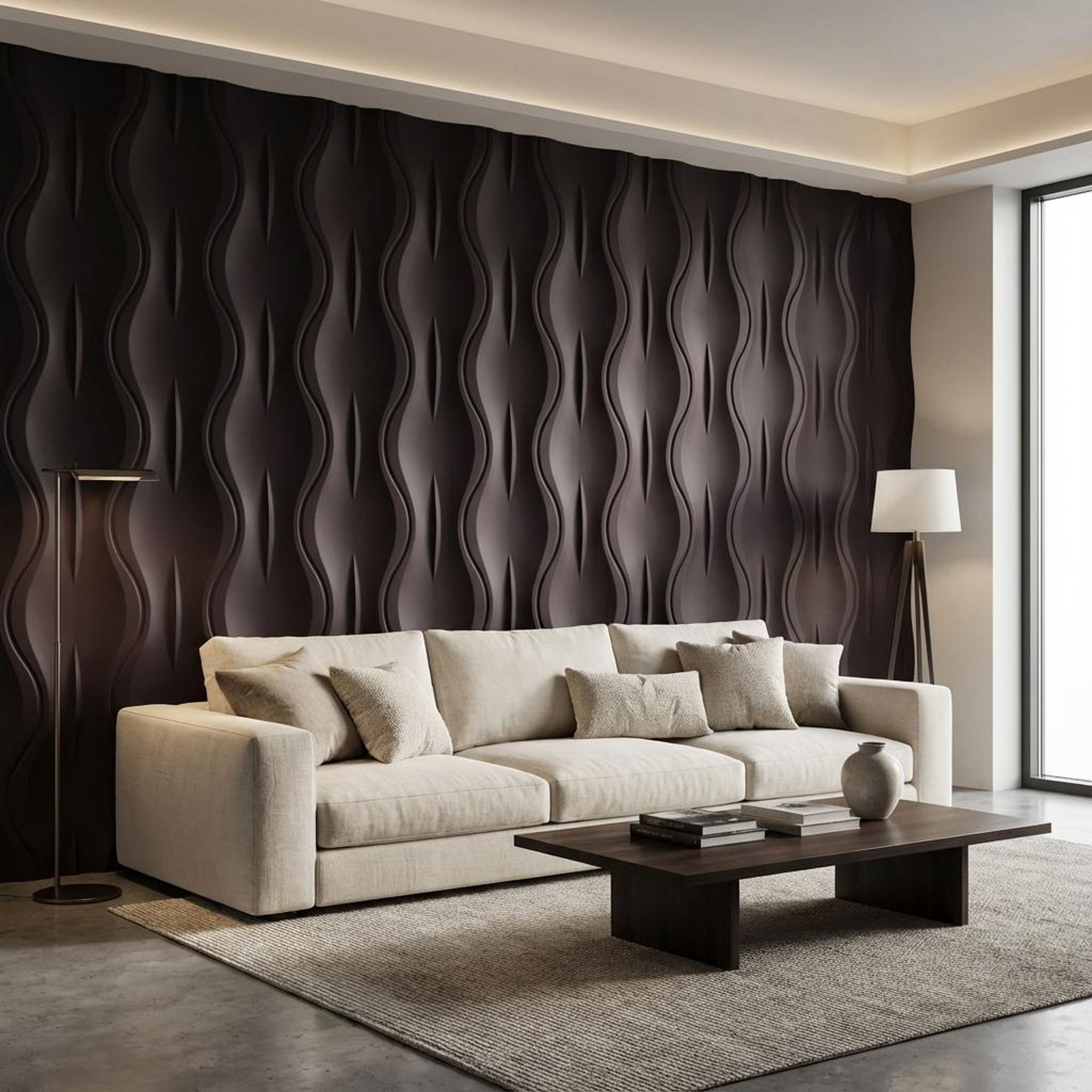 Lune Edge Multi-colour HDF Panels | 8 x 4 Ft, 18 mm