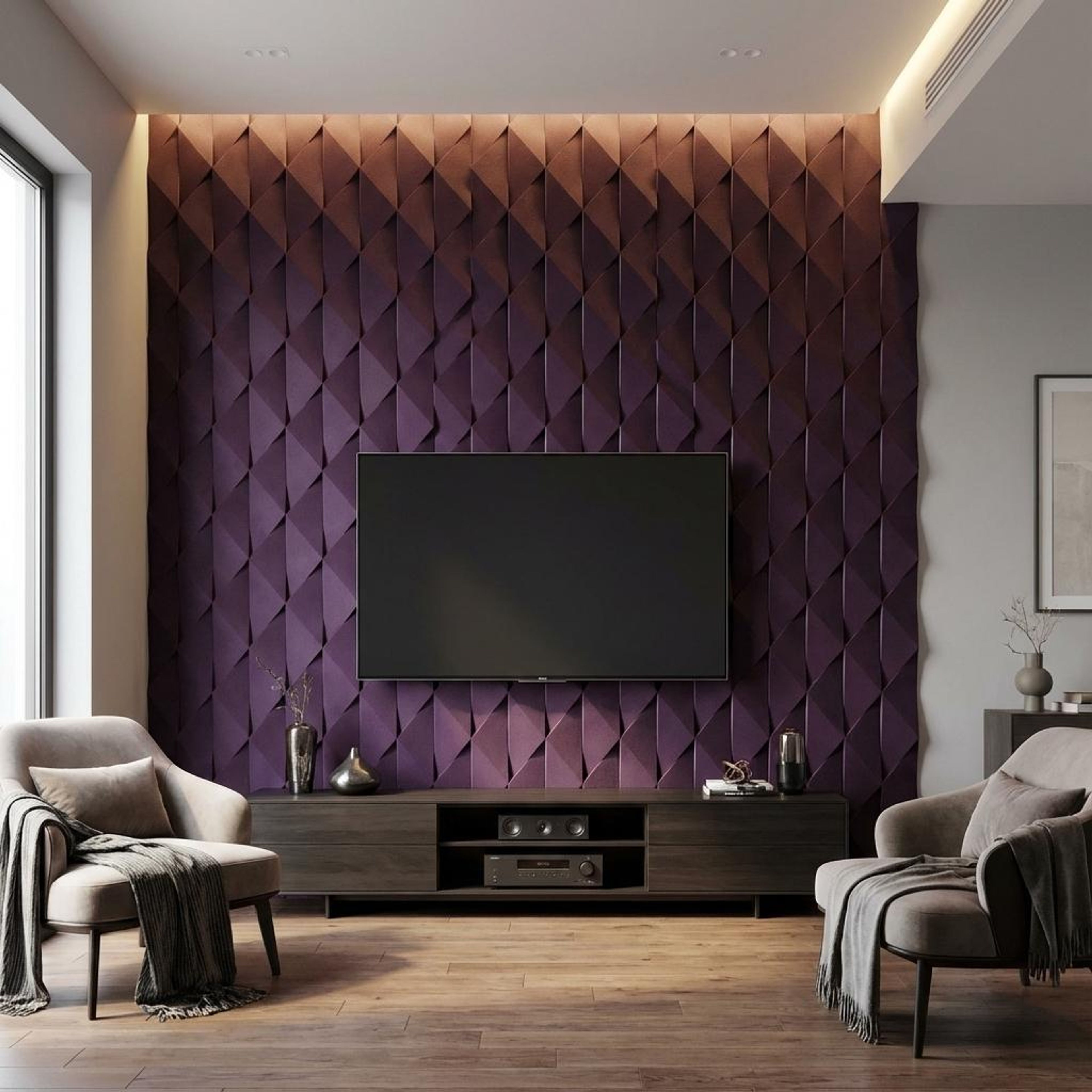 Sora Rise Multi-colour HDF Panels | 8 x 4 Ft, 18 mm