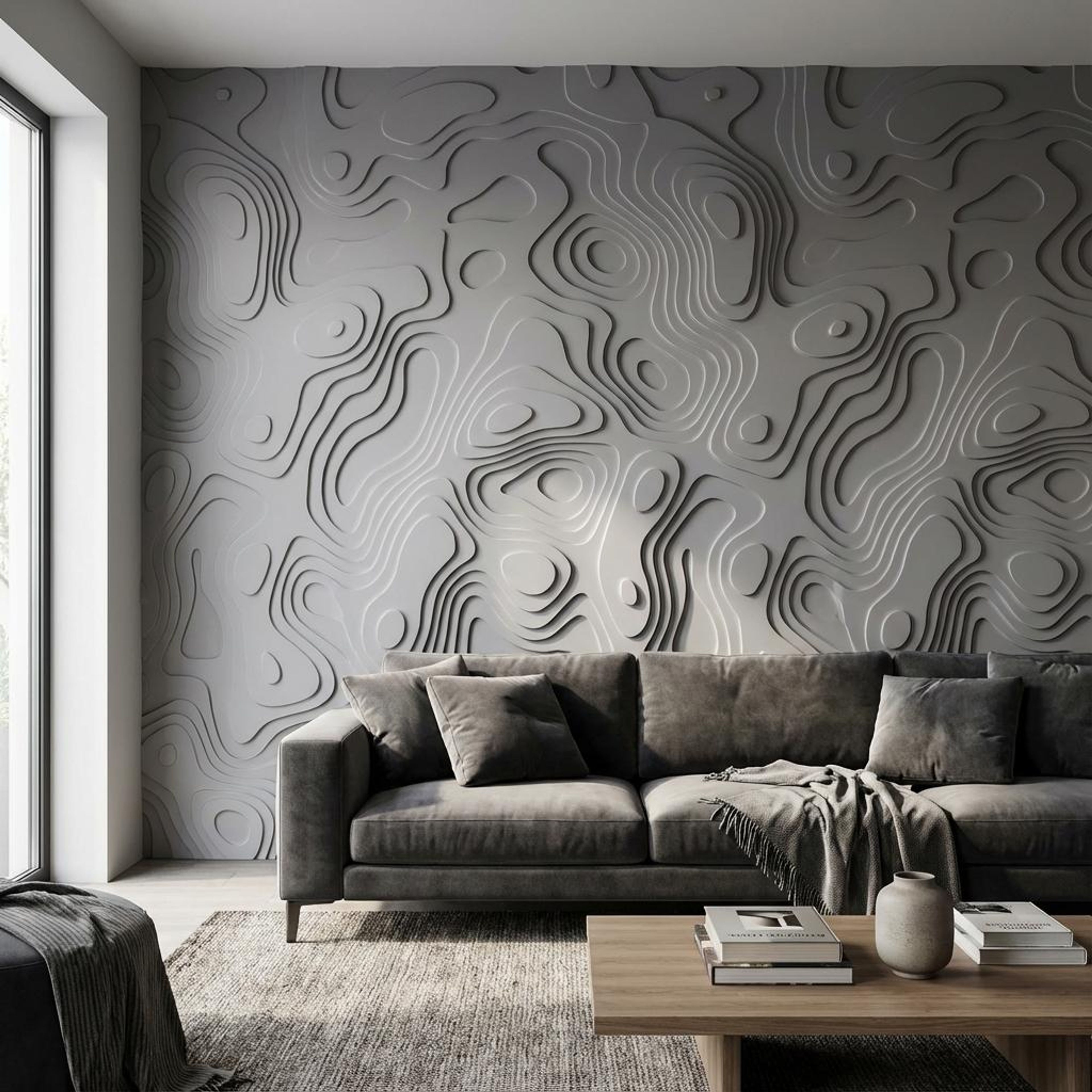 Urban Leaf Multi-colour HDF Panels | 8 x 4 Ft, 18 mm