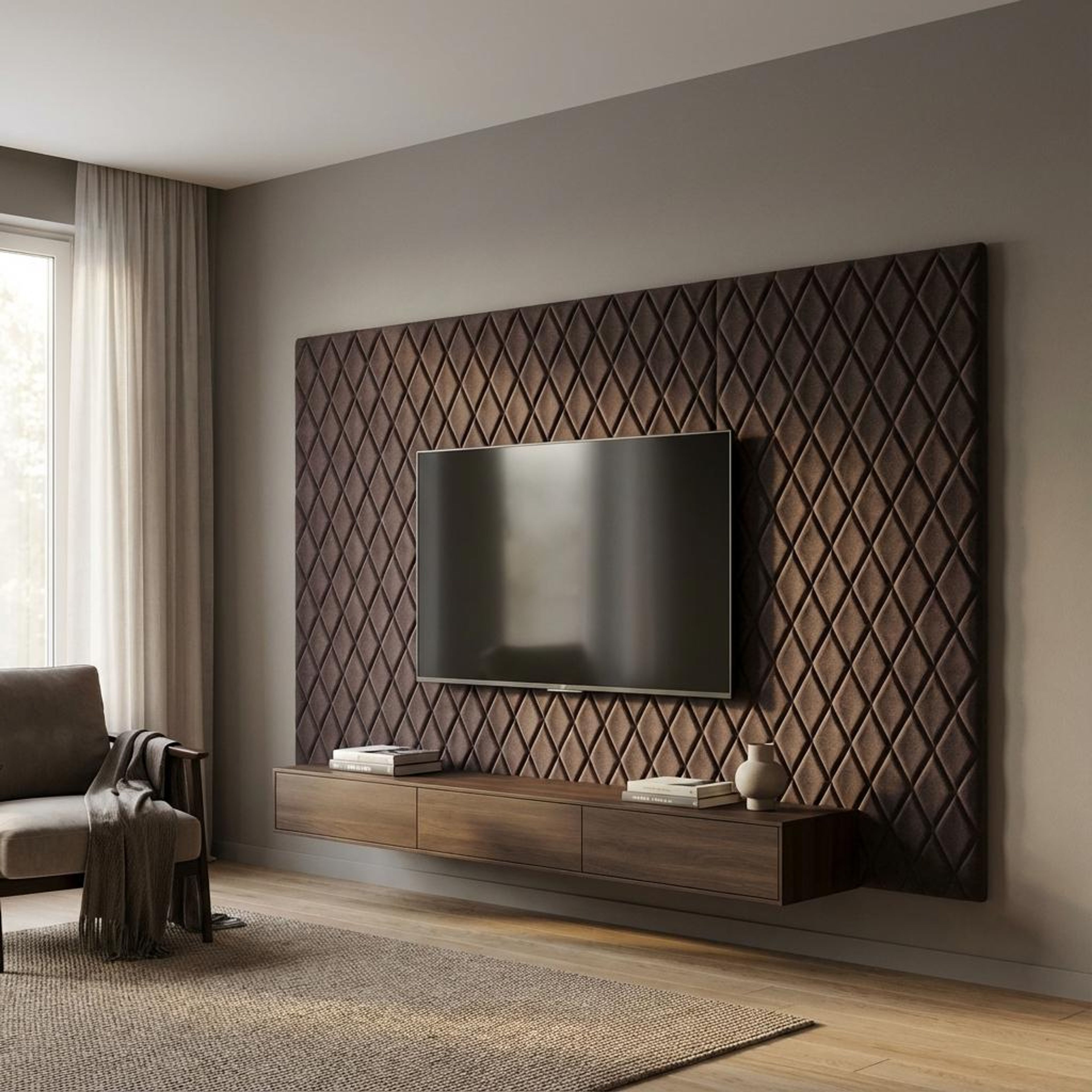 Silva Blend Multi-colour HDF Panels | 8 x 4 Ft, 18 mm