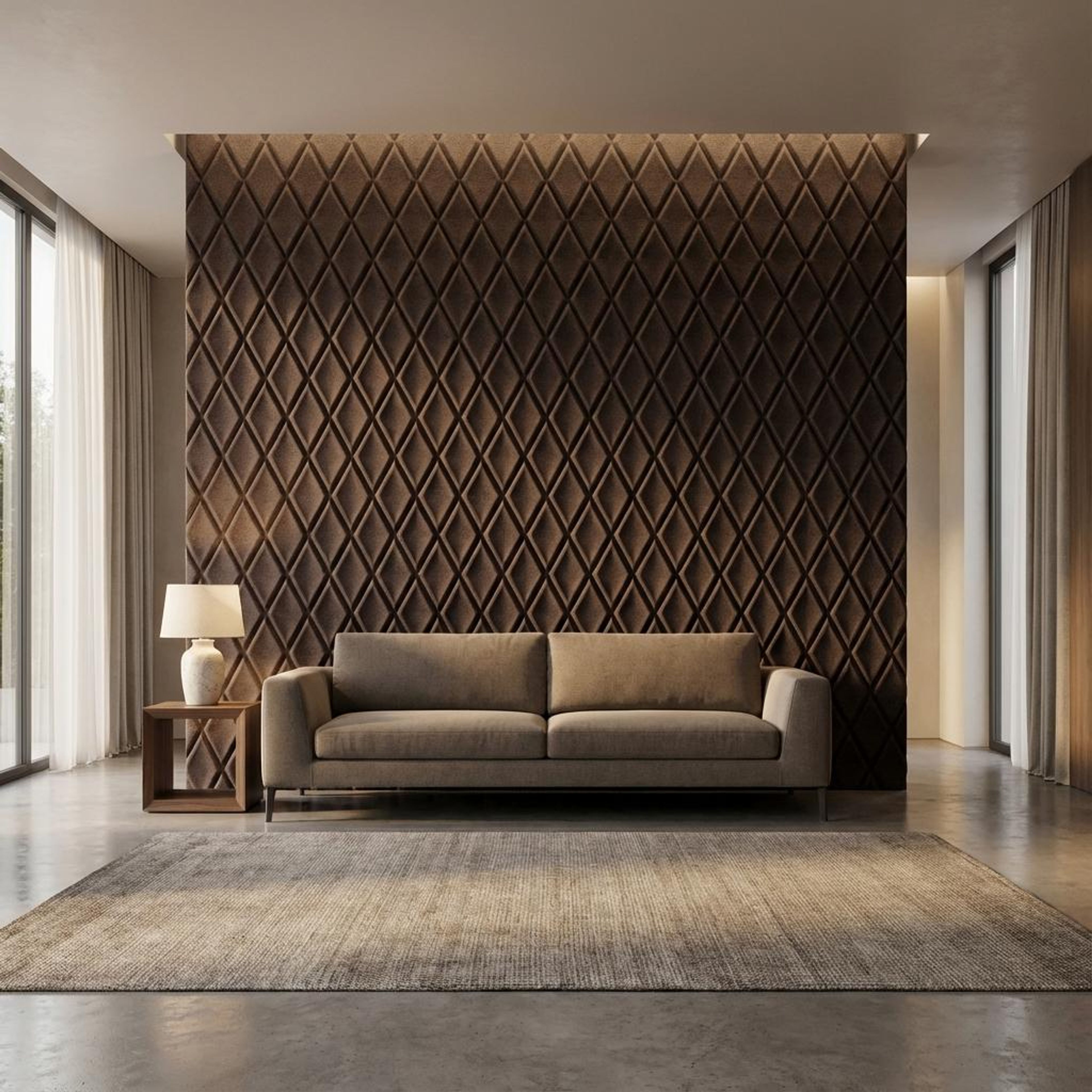 Silva Blend Multi-colour HDF Panels | 8 x 4 Ft, 18 mm