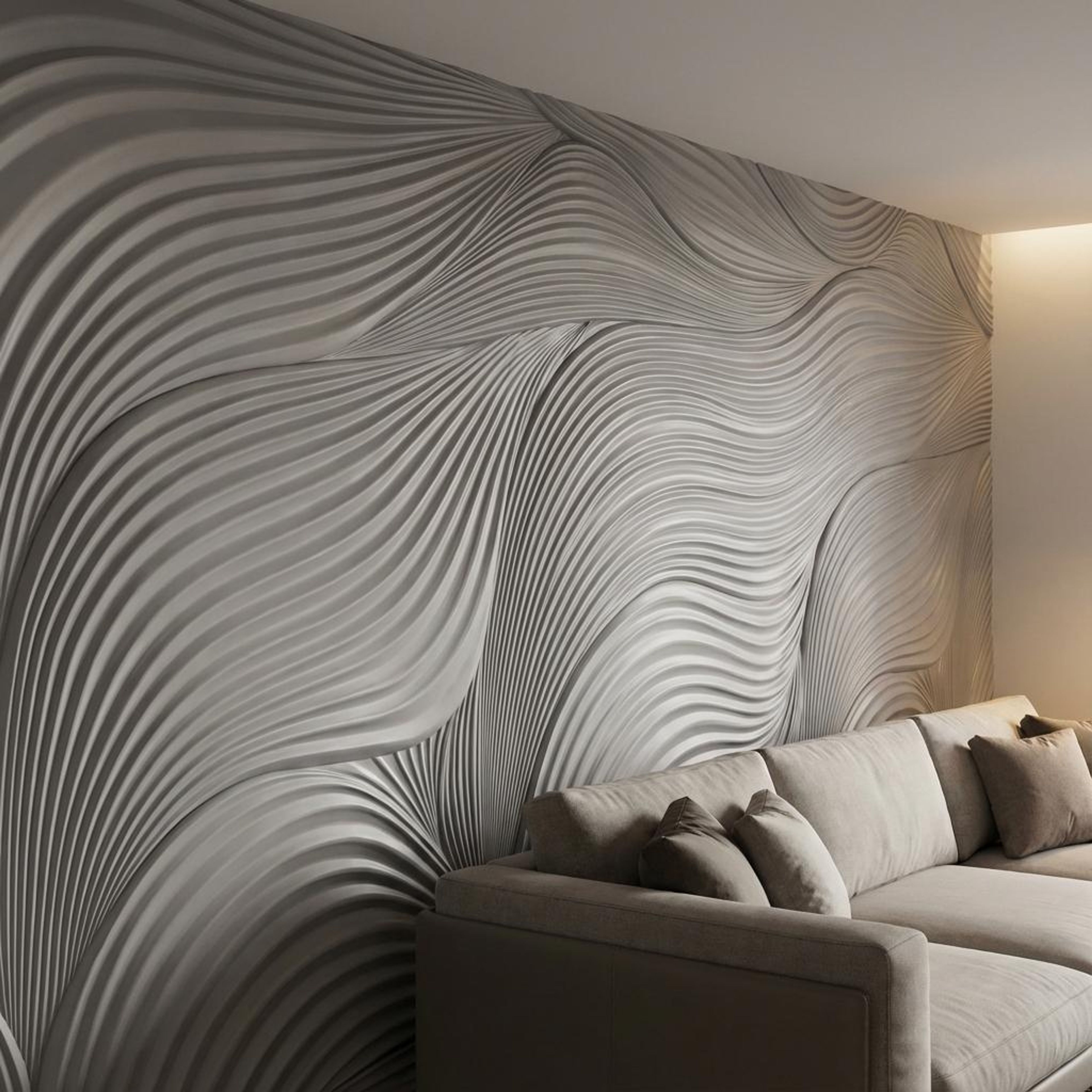 Flint Frost Multi-colour HDF Panels | 8 x 4 Ft, 18 mm