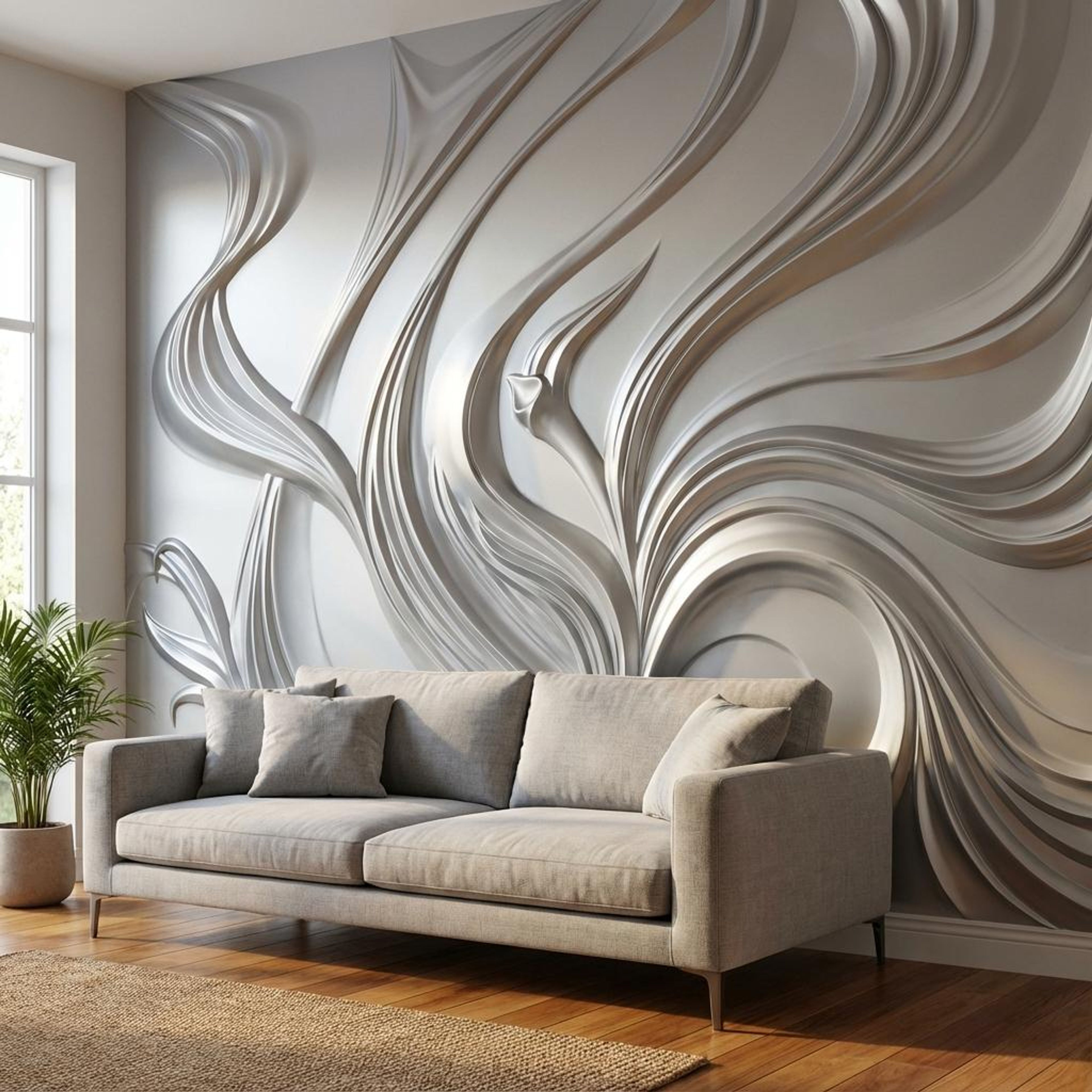 Noir Wave Multi-colour HDF Panels | 8 x 4 Ft, 18 mm