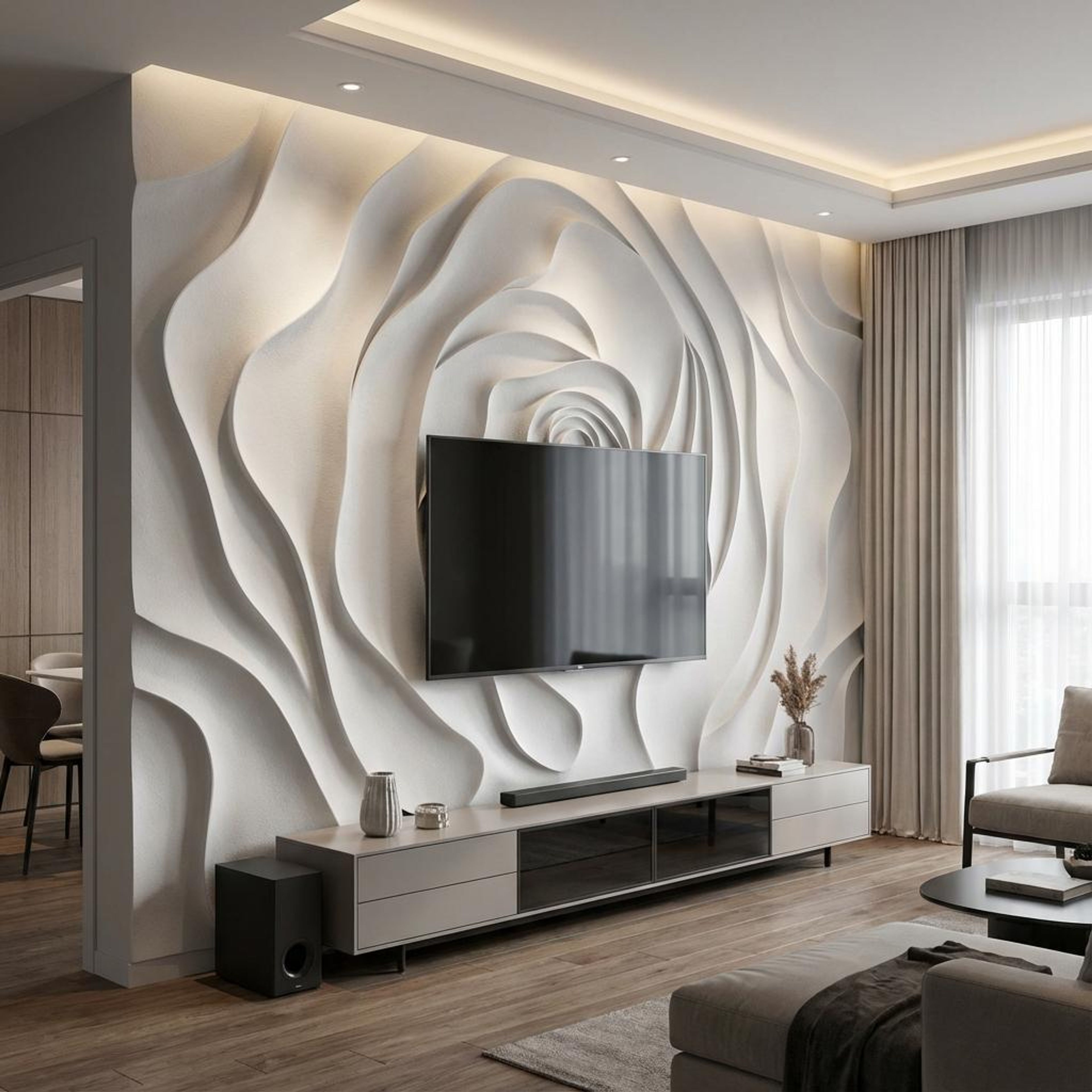 Umber Blend Multi-colour HDF Panels | 8 x 4 Ft, 18 mm