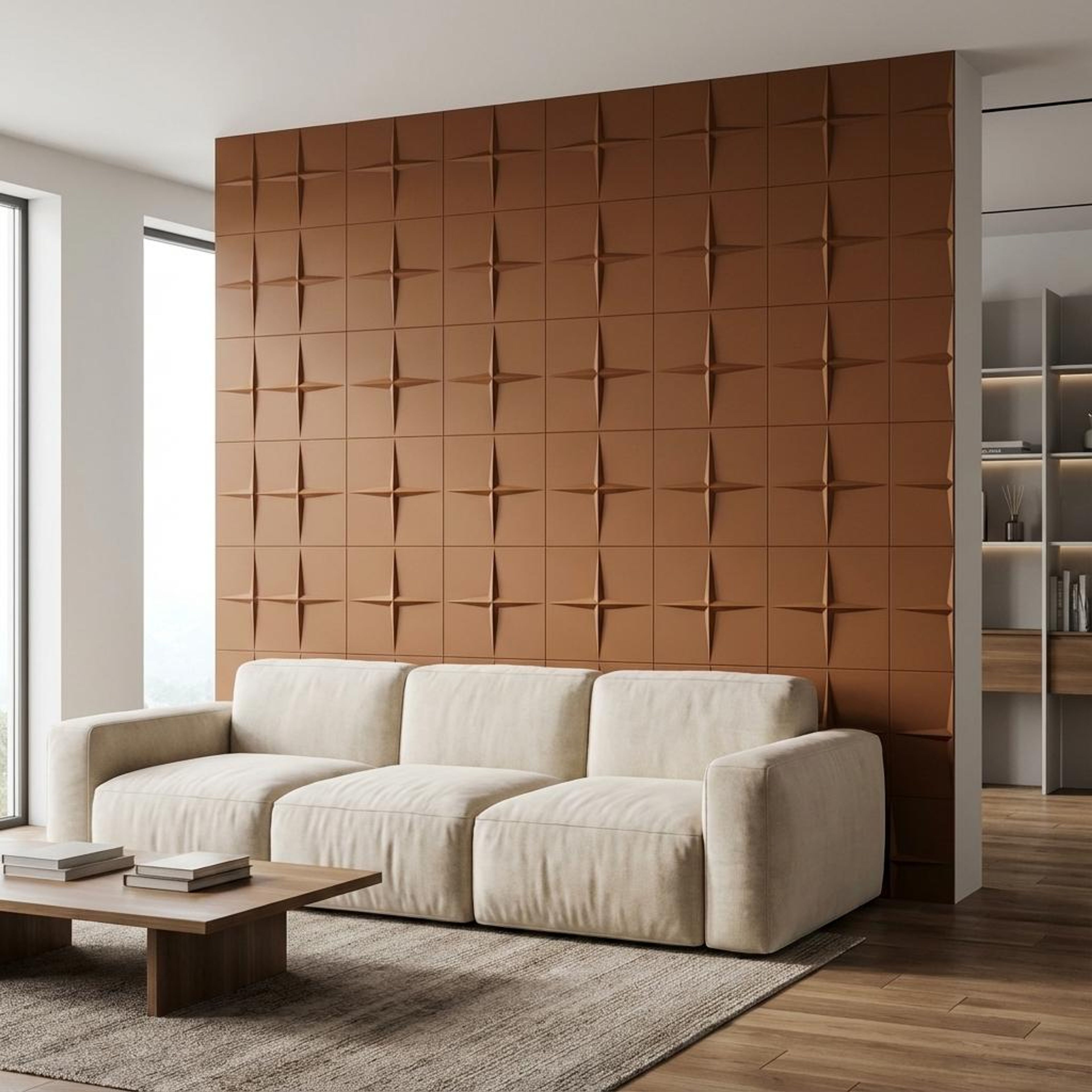 Flint Hue Multi-colour Mirror Panels | 1 x 1 Ft, 5 mm