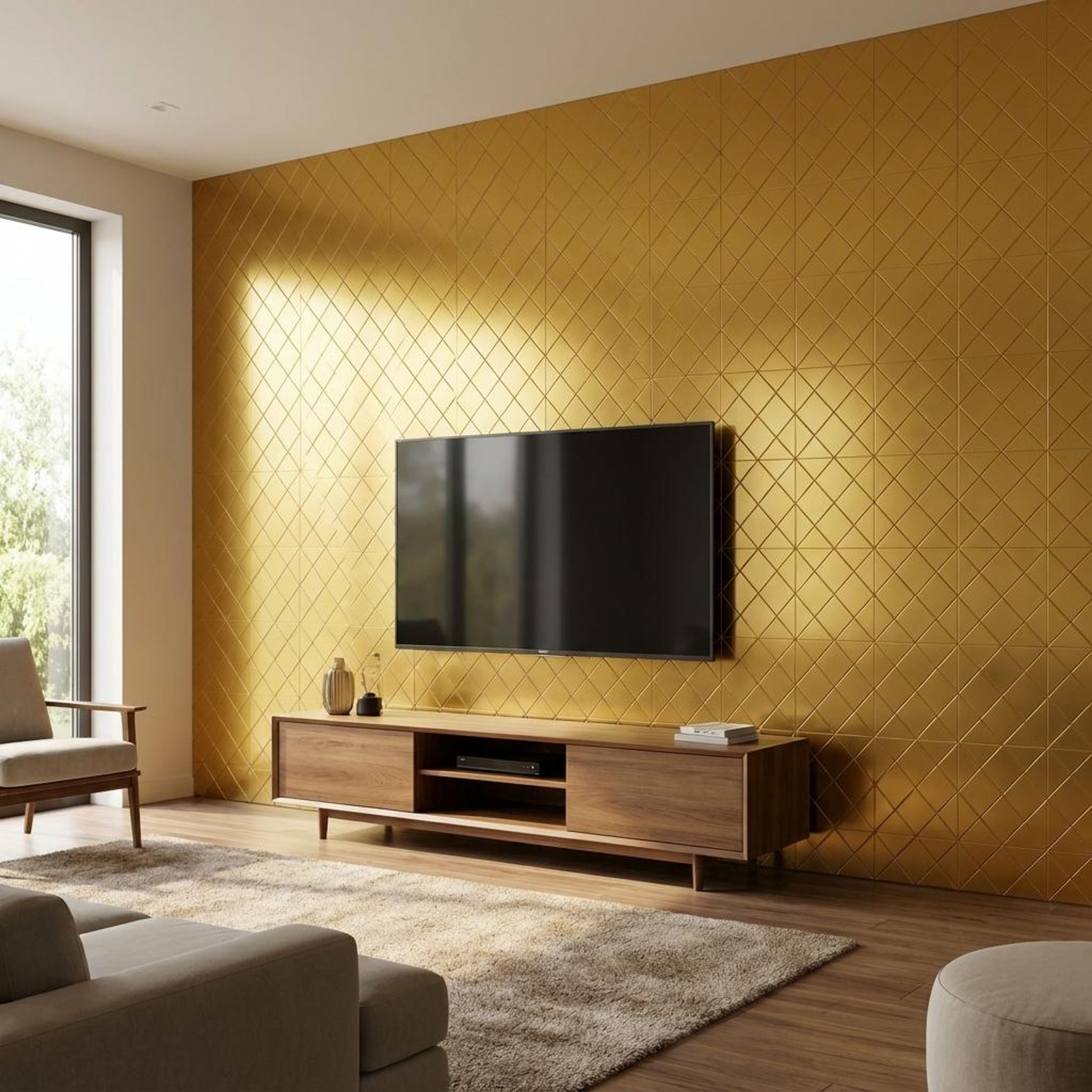 Noir Echo Multi-colour Mirror Panels | 1 x 1 Ft, 5 mm