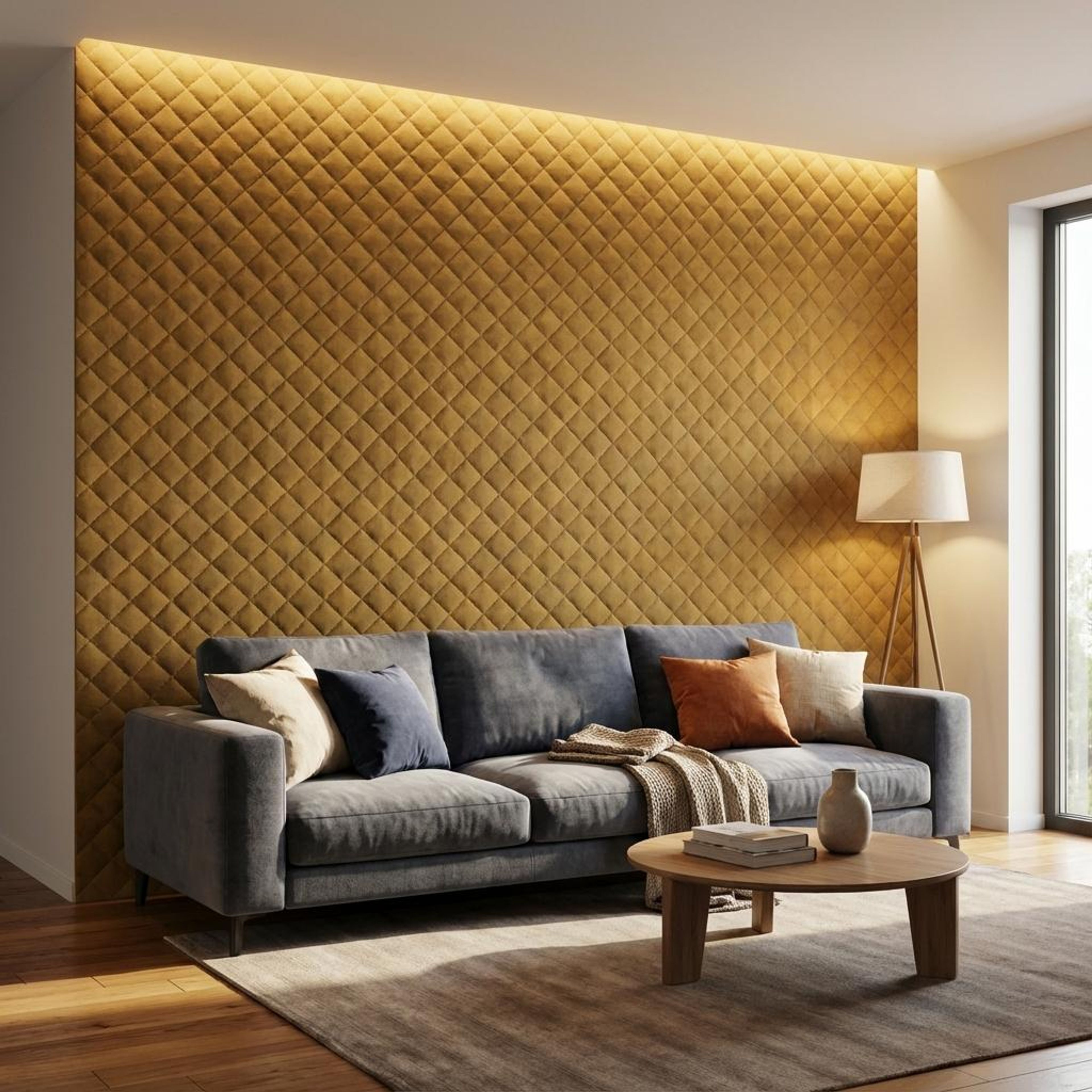 Noir Echo Multi-colour Mirror Panels | 1 x 1 Ft, 5 mm