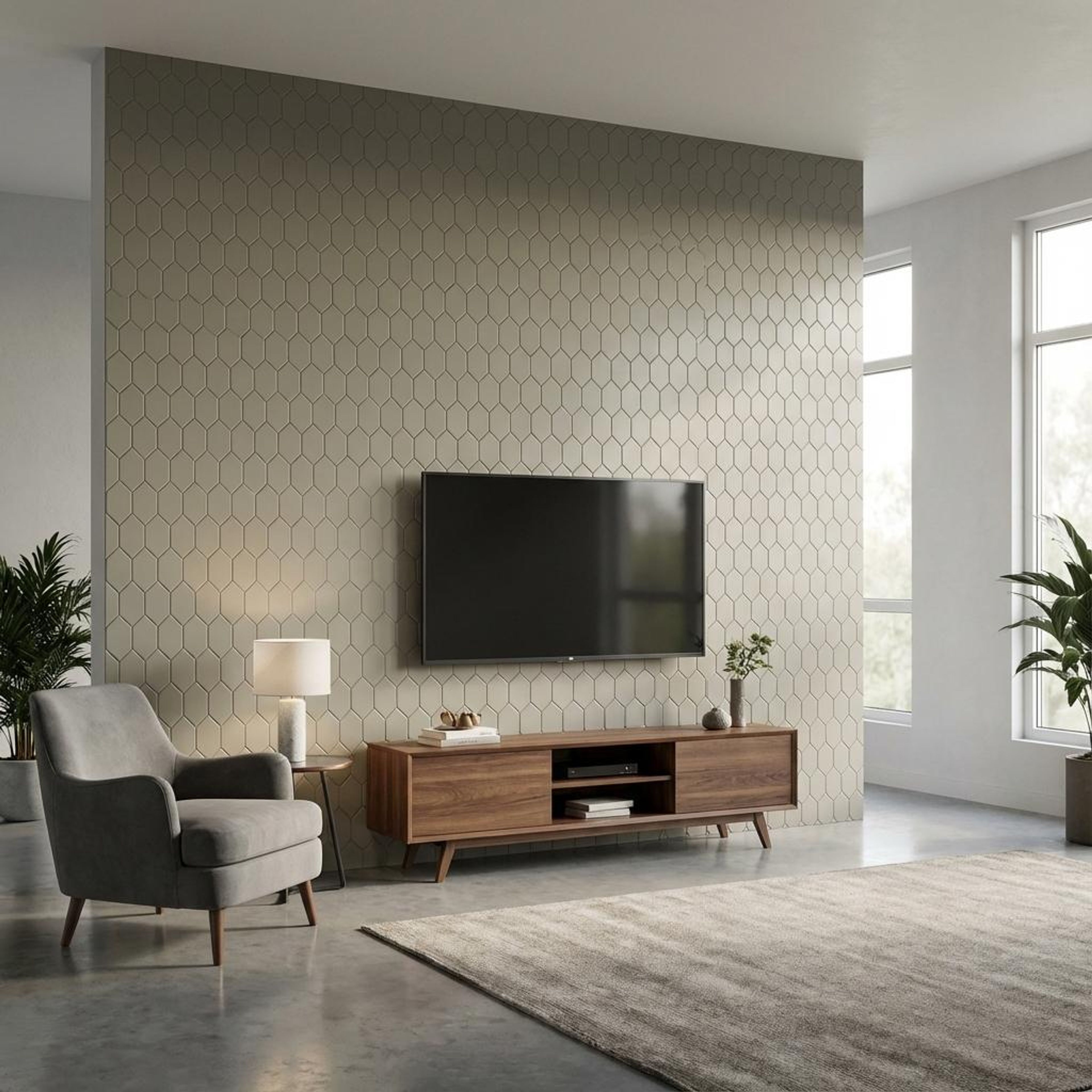 Sable Stone Multi-colour Mirror Panels | 1 x 1 Ft, 5 mm