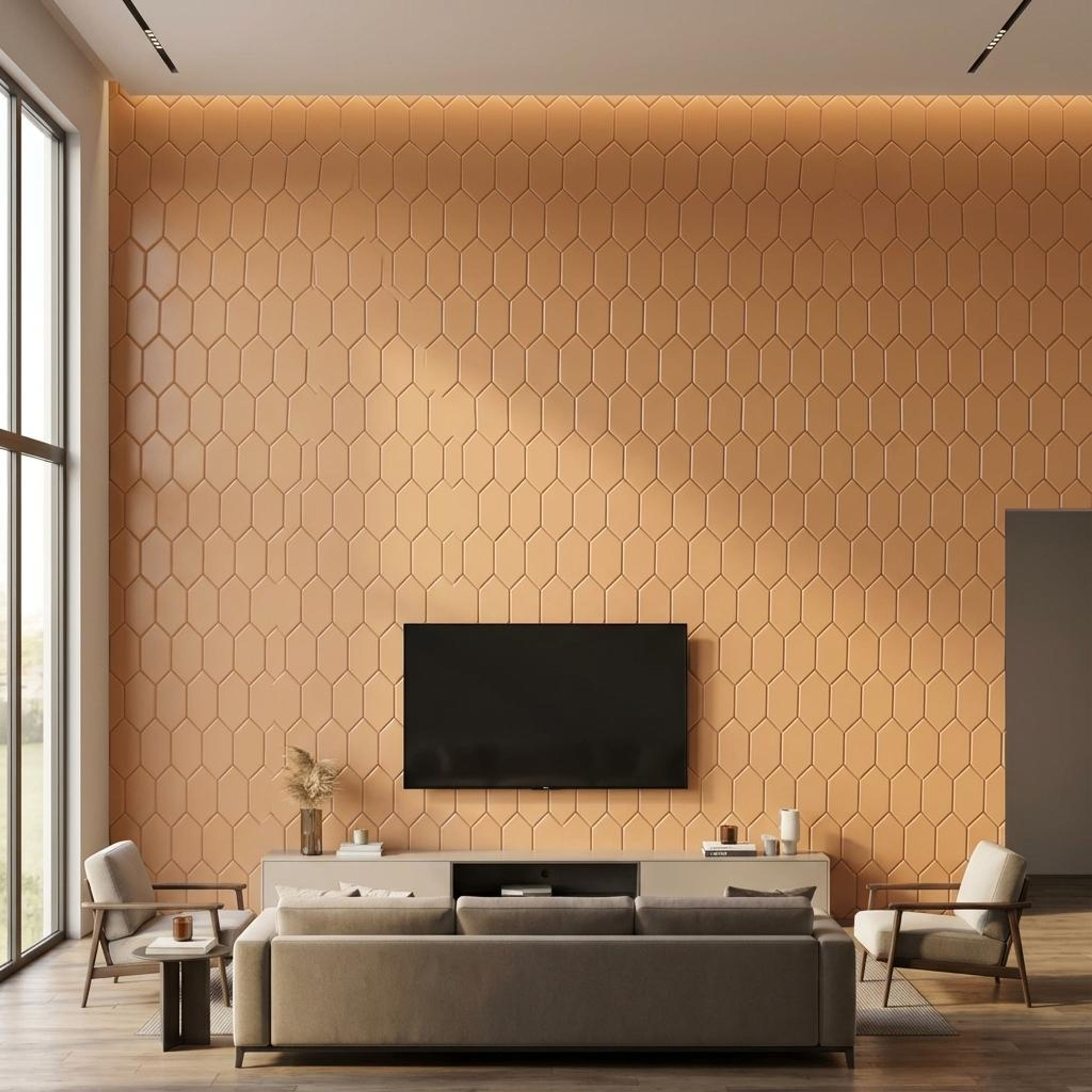 Prime Rise Multi-colour Mirror Panels | 1 x 1 Ft, 5 mm