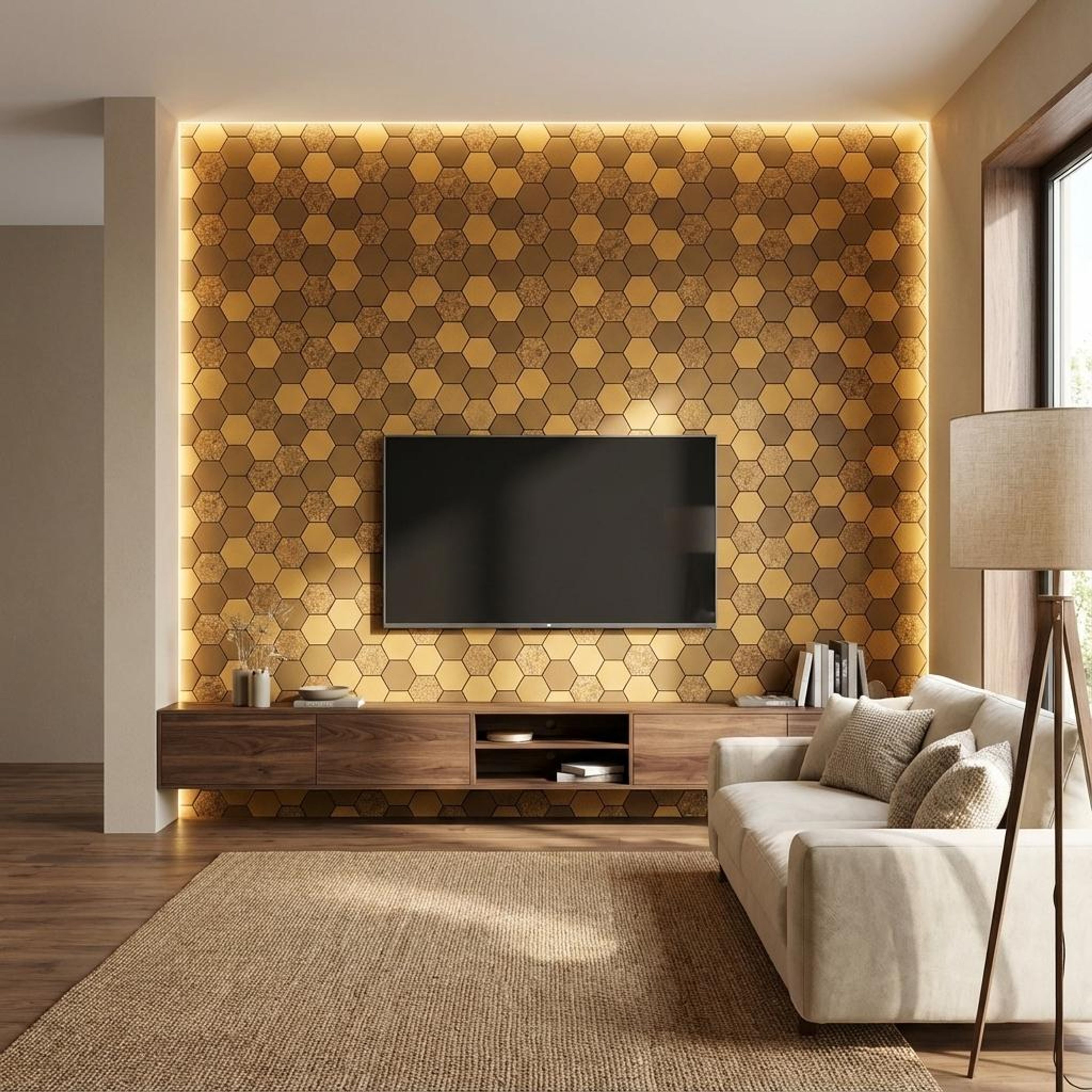 Côte Hue Multi-colour Mirror Panels | 1 x 1 Ft, 5 mm