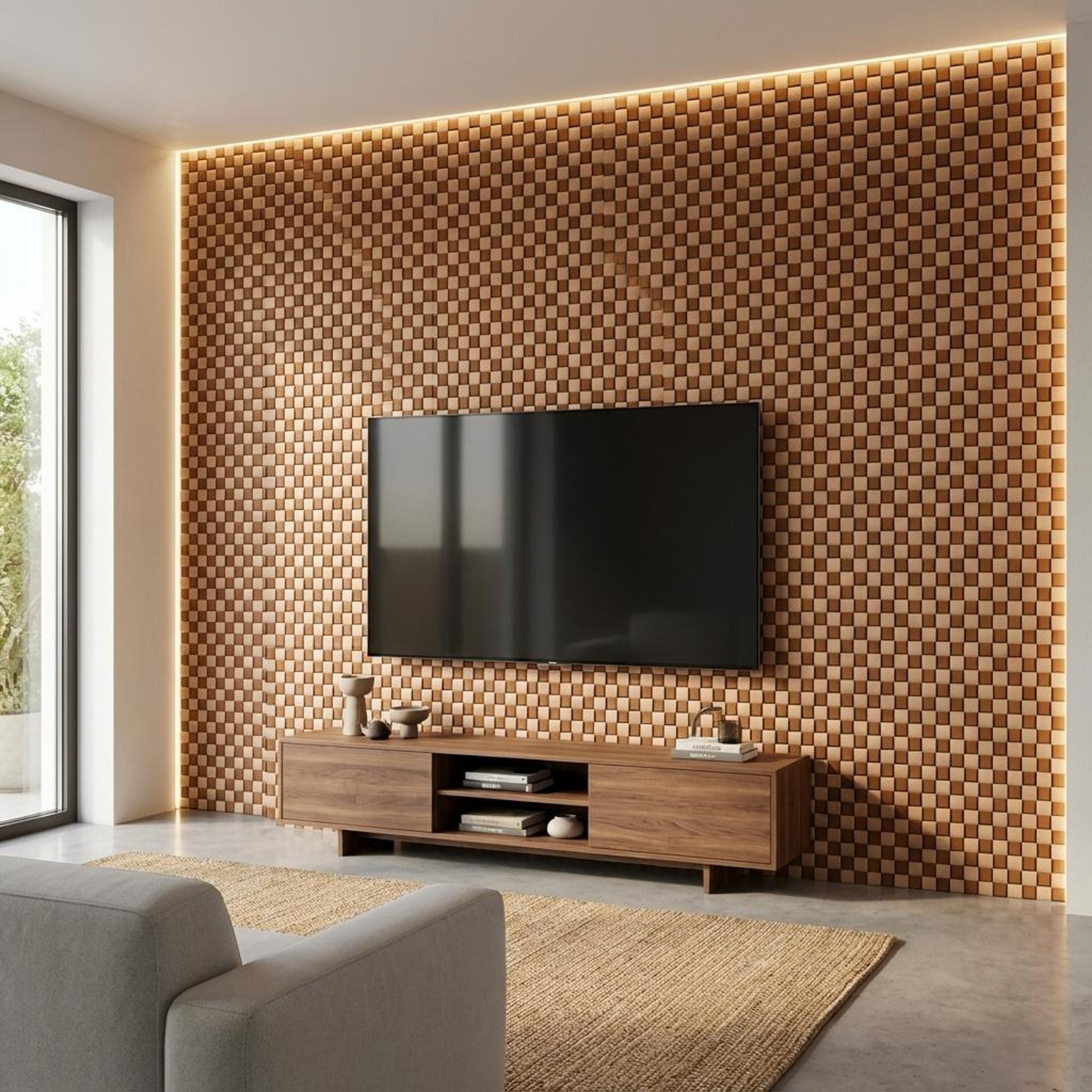 Mira Luxe Multi-colour Mirror Panels | 1 x 1 Ft, 5 mm