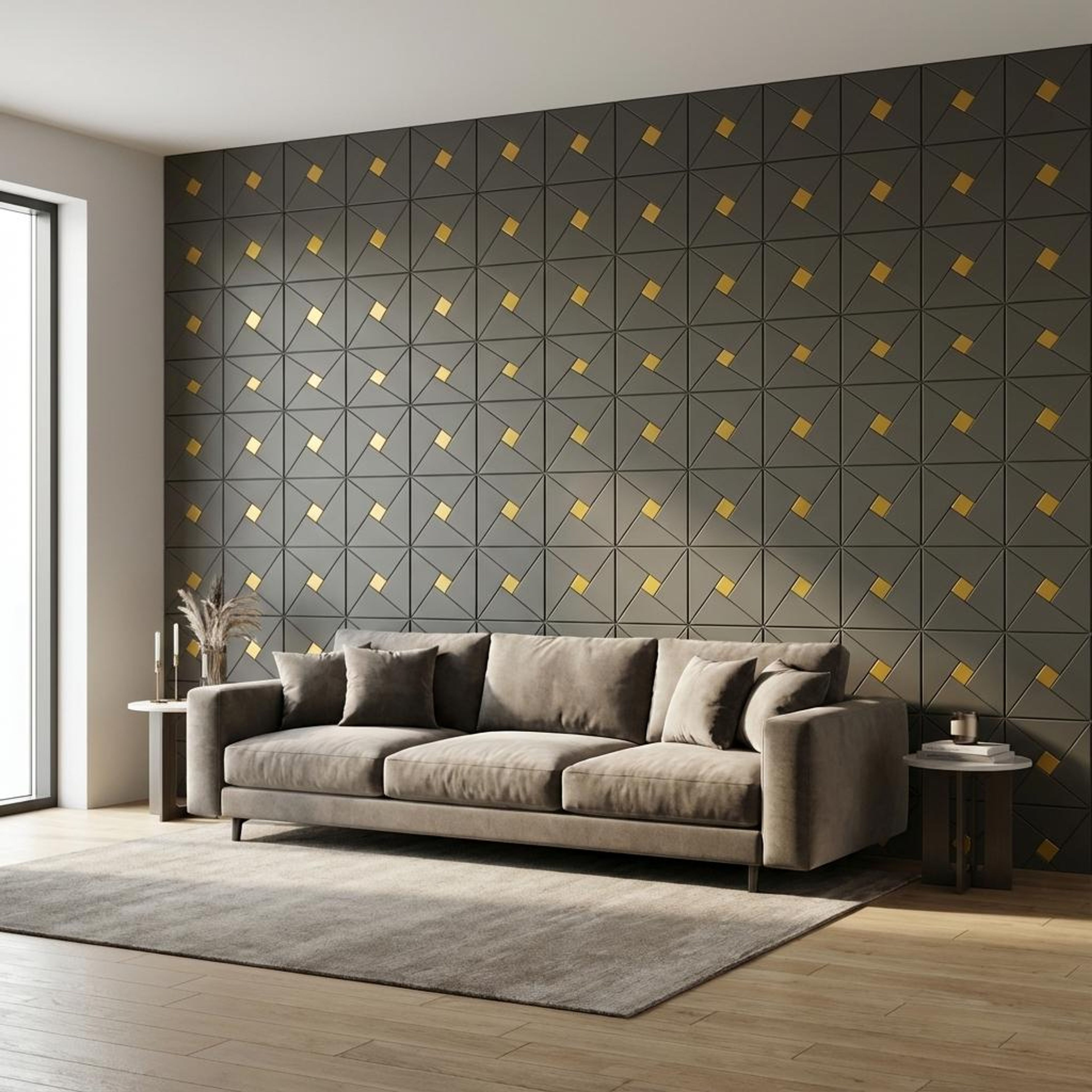 Pure Edge Multi-colour Mirror Panels | 1 x 1 Ft, 5 mm