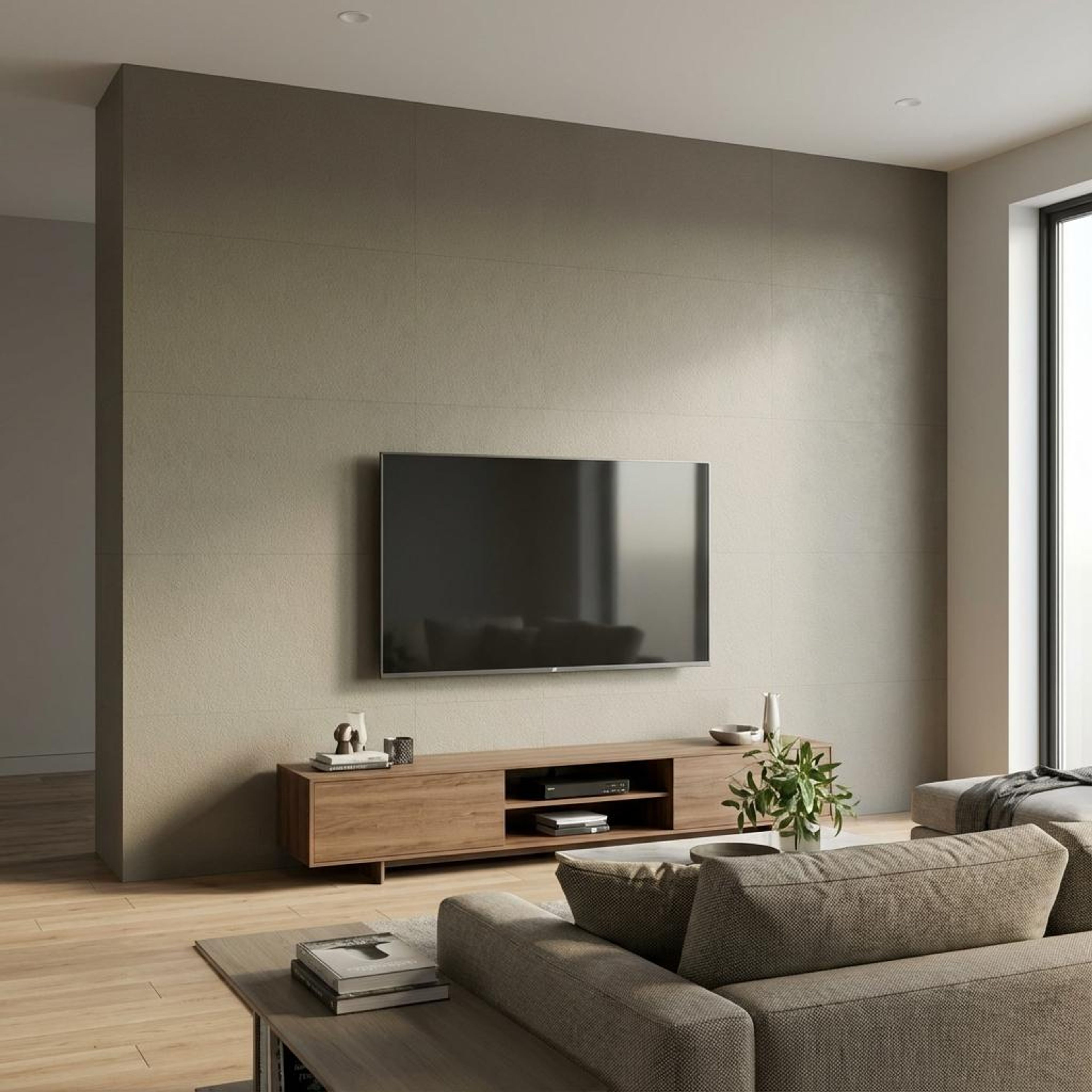 Umber Wave Multi-colour Acrylic Panels | 1 x 1 Ft, 5 mm