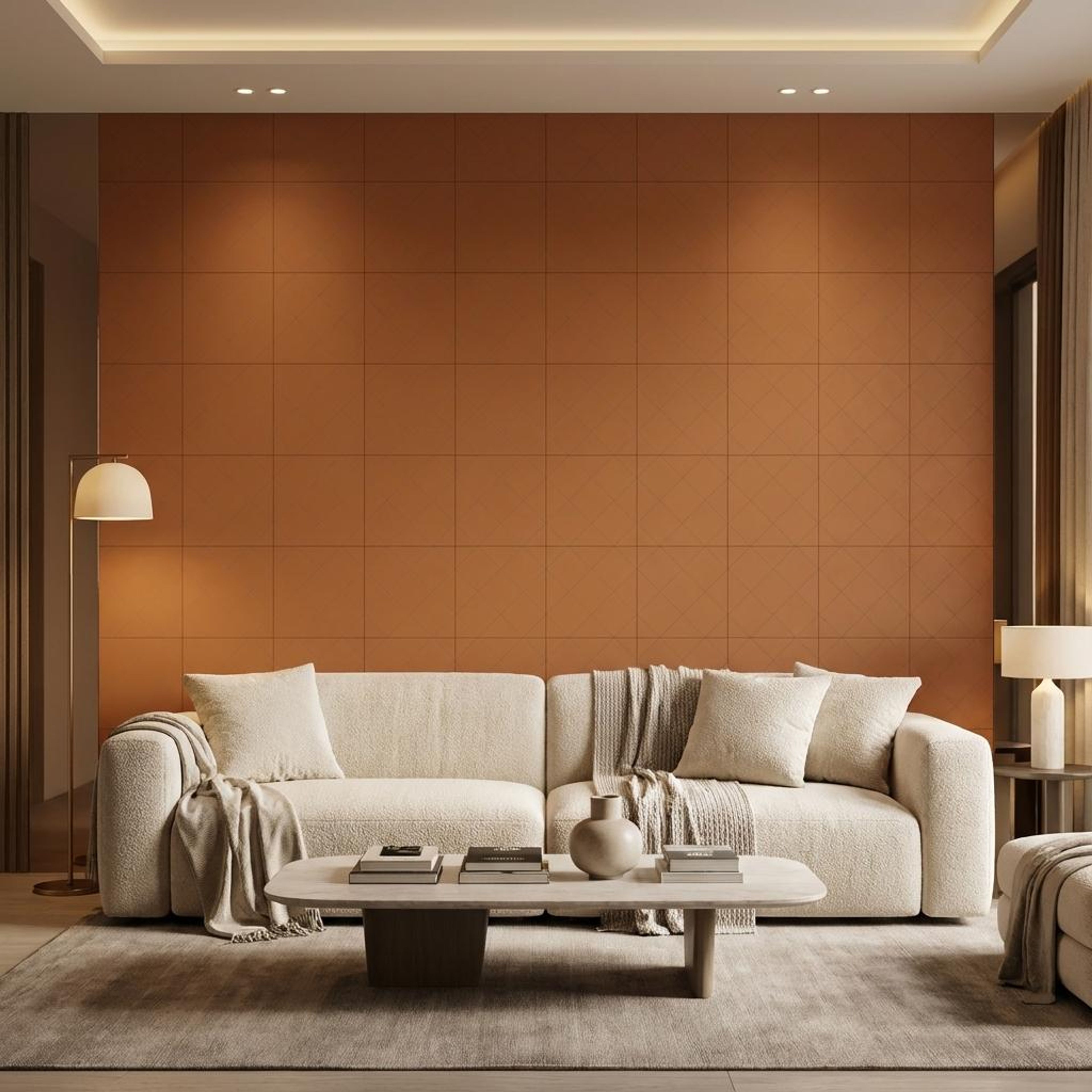 Sable Echo Multi-colour Acrylic Panels | 1 x 1 Ft, 5 mm