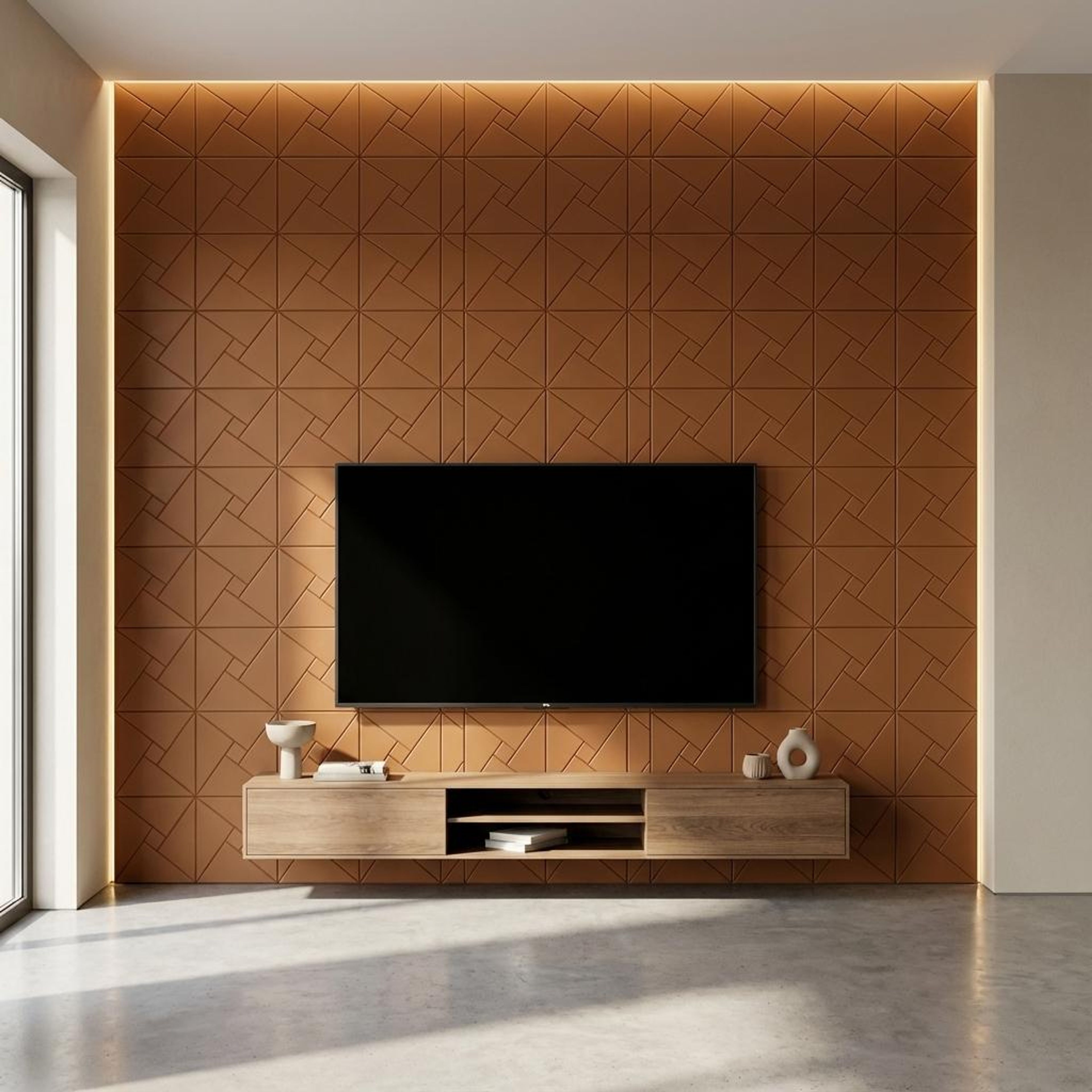 Lune Wave Multi-colour Acrylic Panels | 1 x 1 Ft, 5 mm