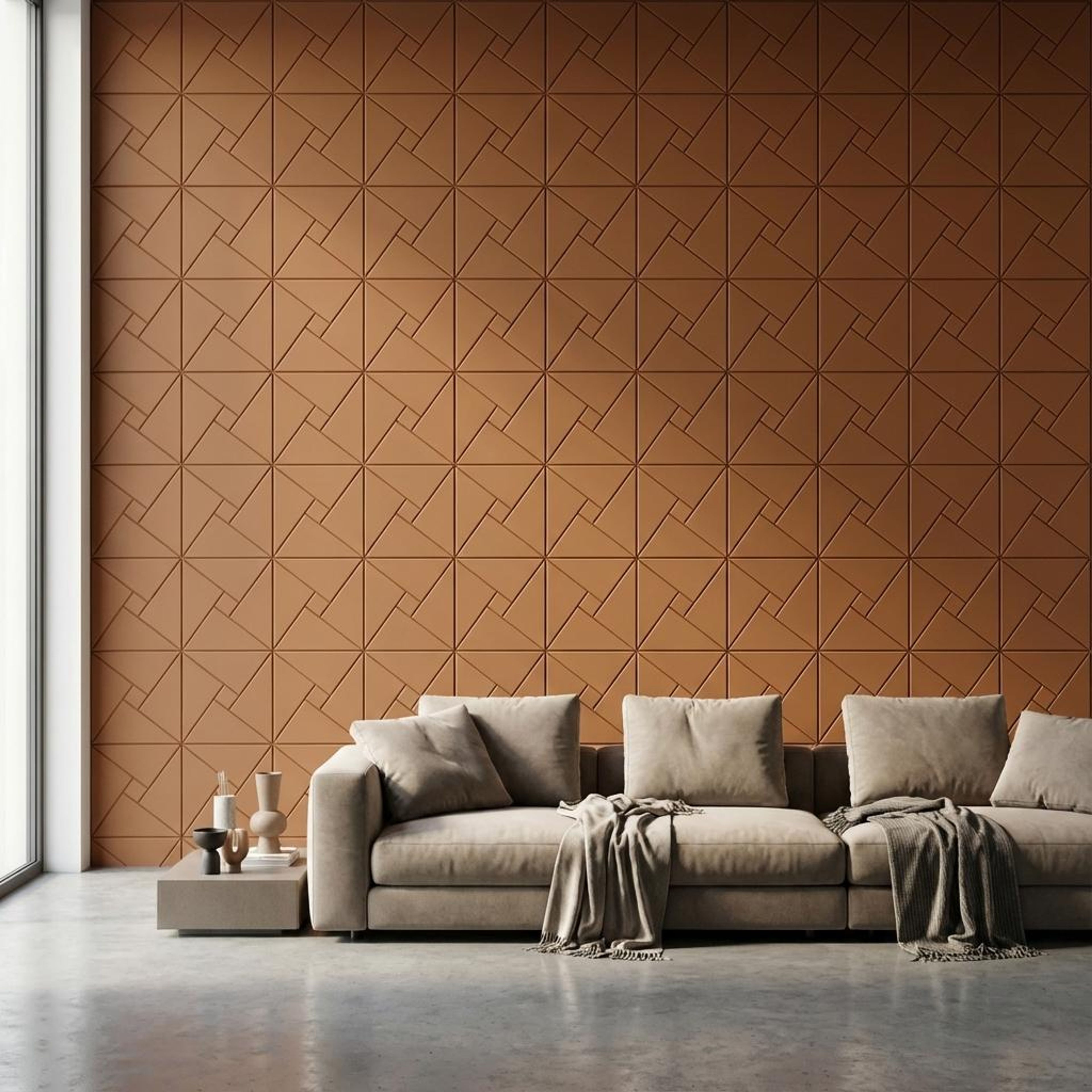 Lune Wave Multi-colour Acrylic Panels | 1 x 1 Ft, 5 mm