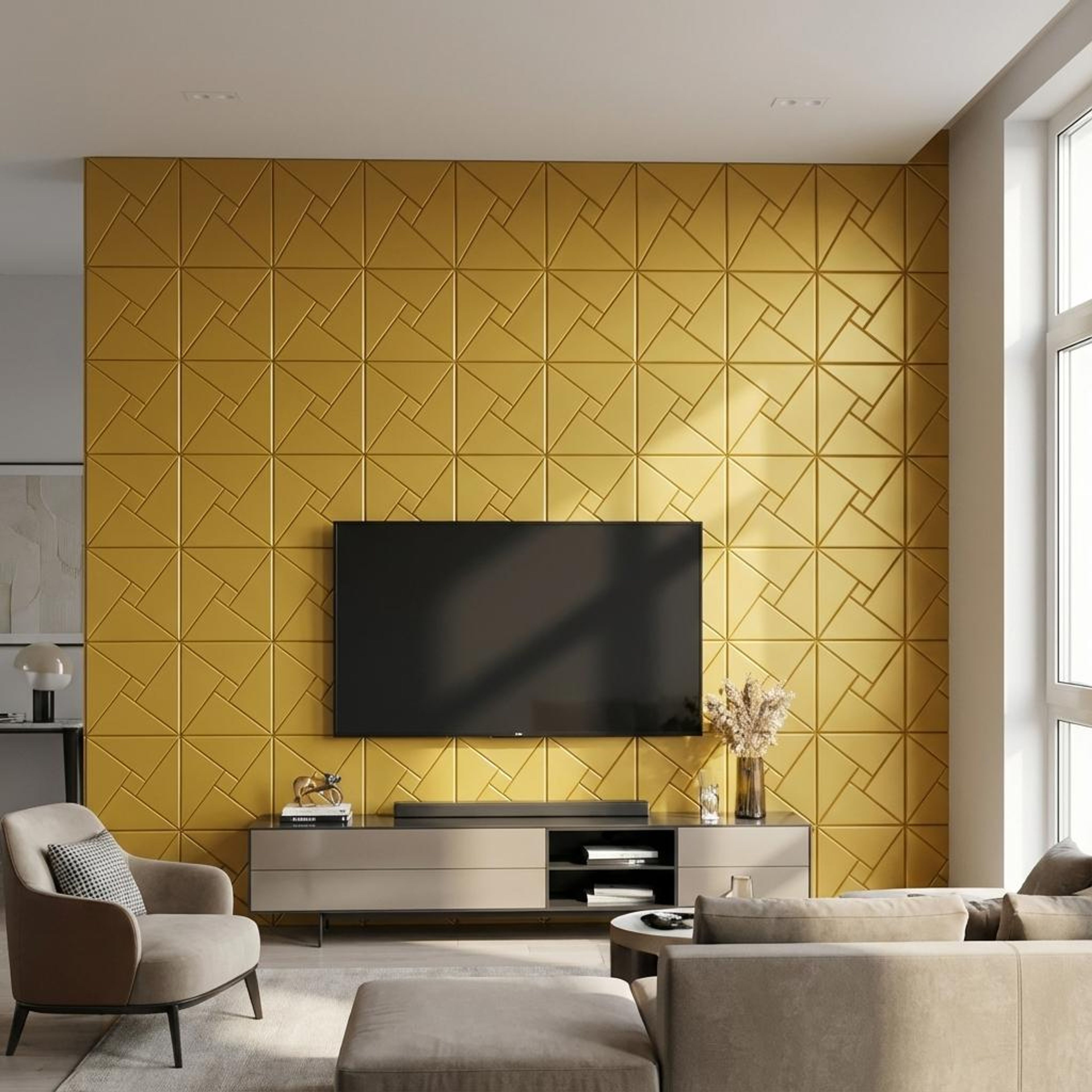 Aria Bloom Multi-colour Acrylic Panels | 1 x 1 Ft, 5 mm