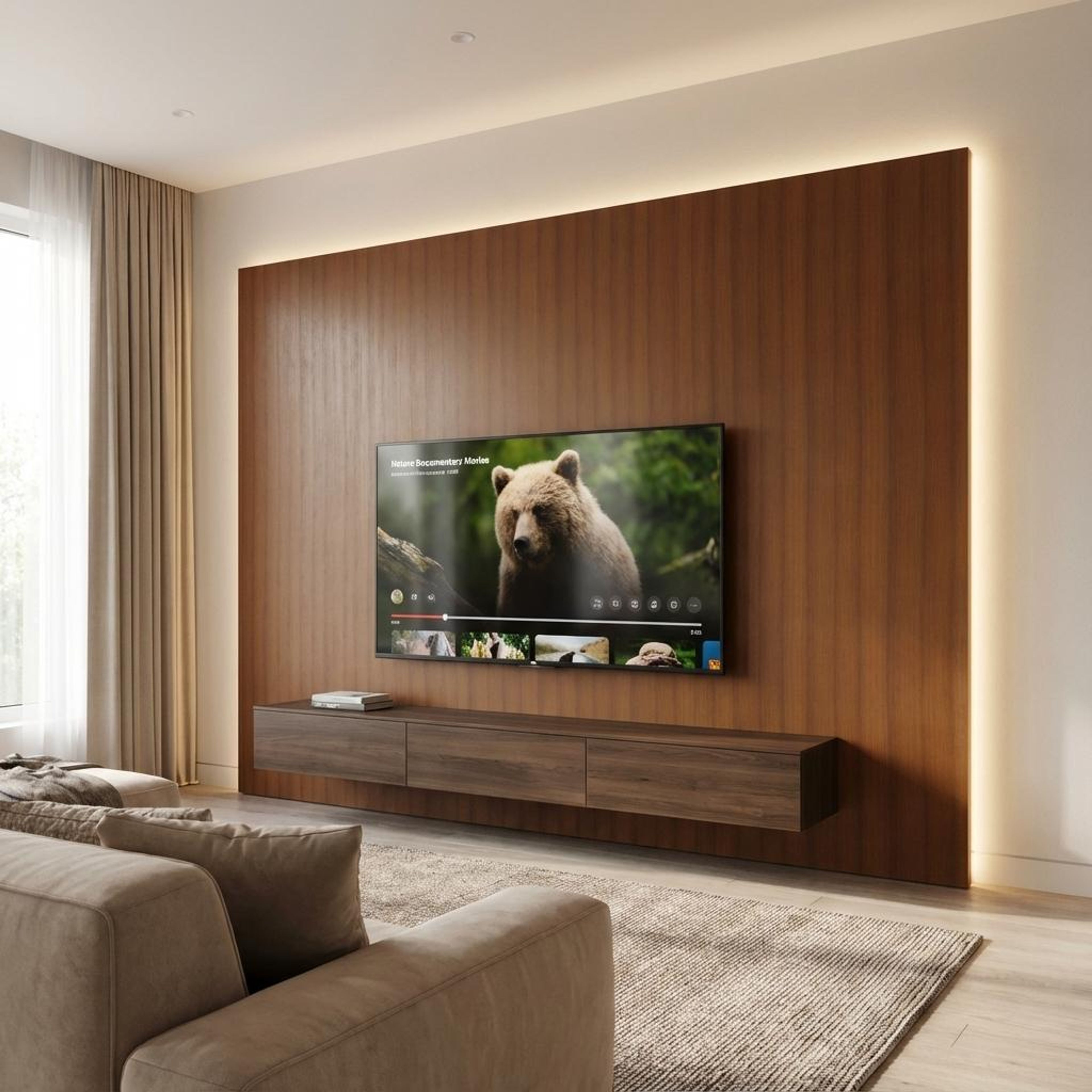 Pure Drift Multi-colour Vinyl Panels | 8.2 x 4 Ft, 1 mm
