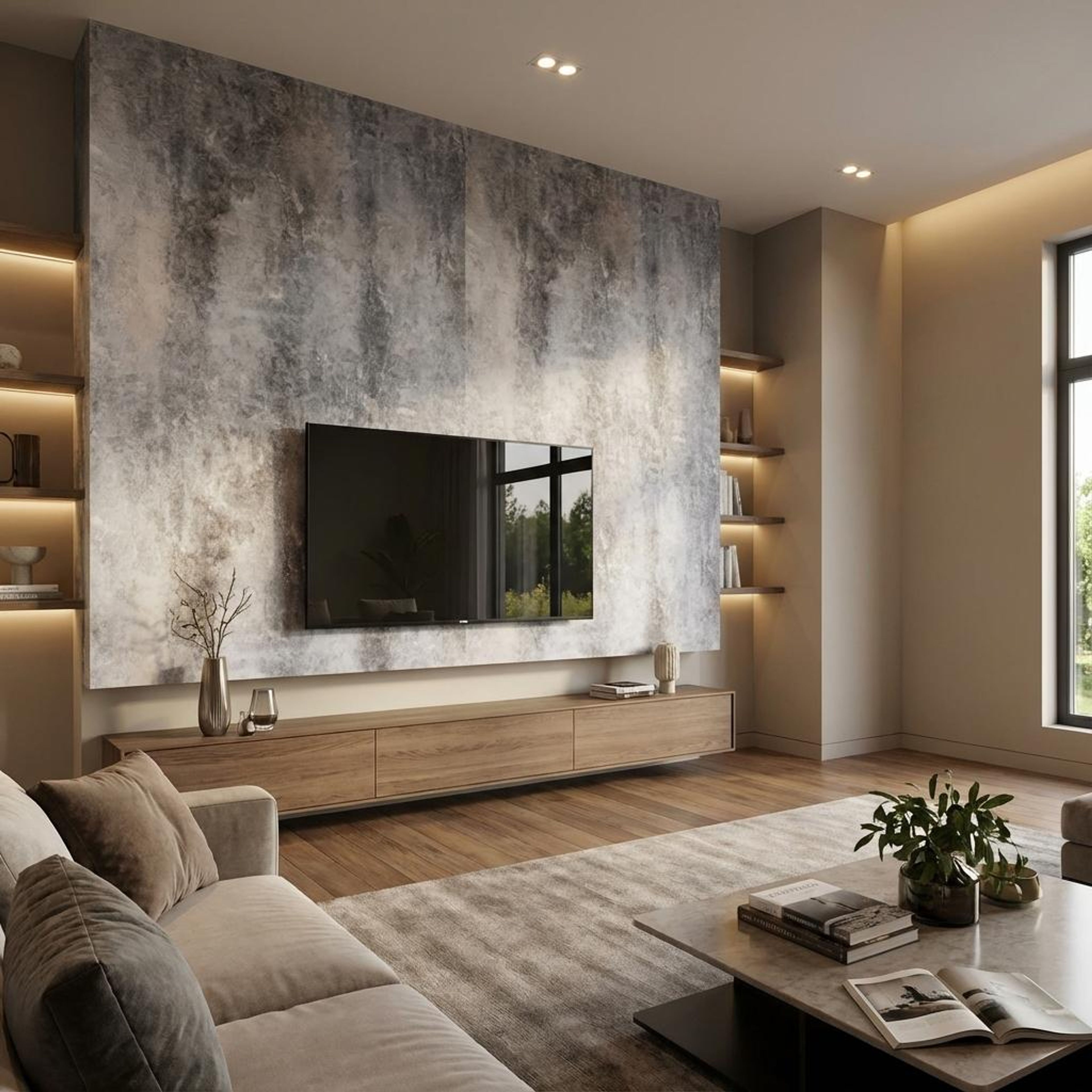 Aero Rise Grey PVC Panels | 8 x 4 Ft, 3 mm