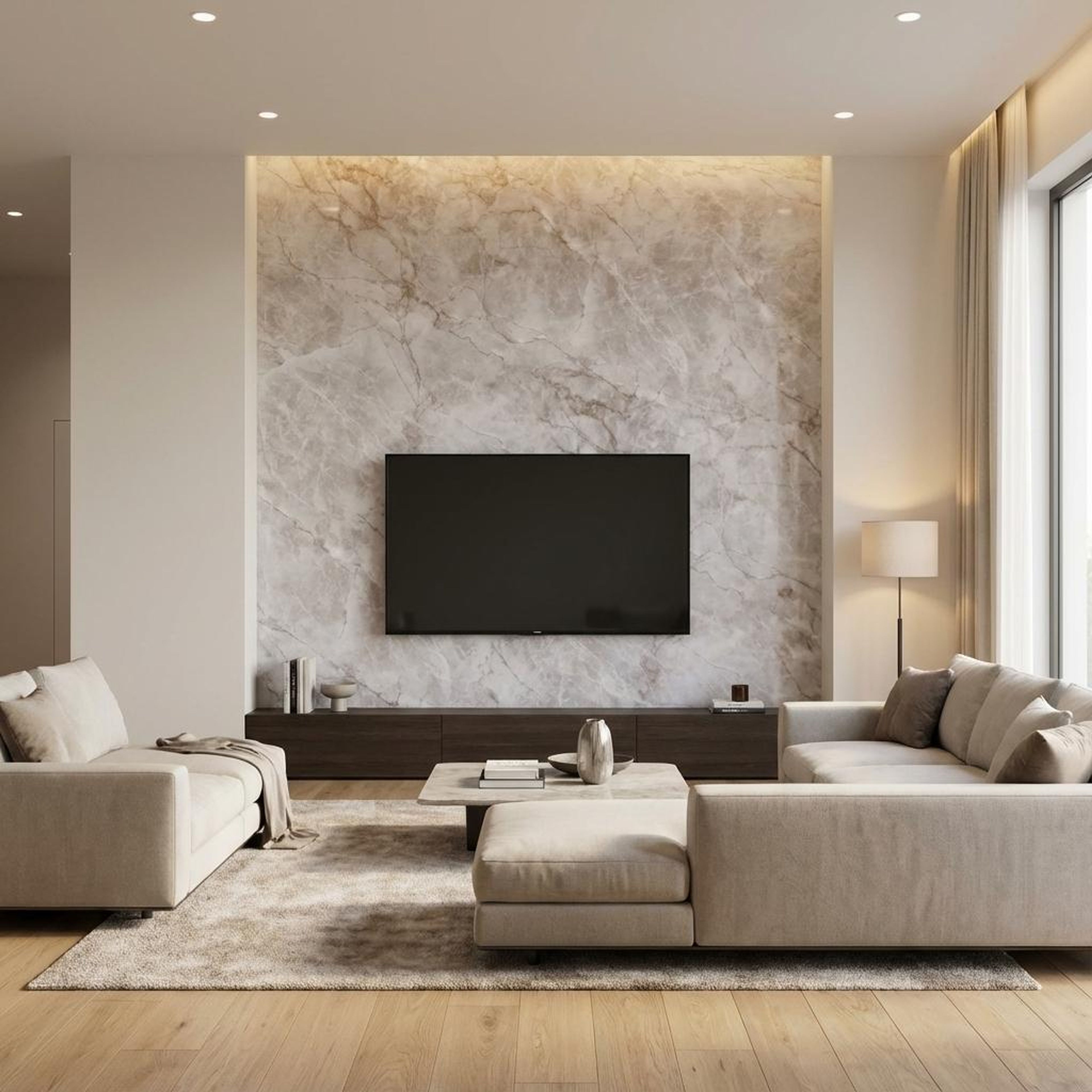 Urban Creek Light Grey PVC Panels | 8 x 4 Ft, 3 mm