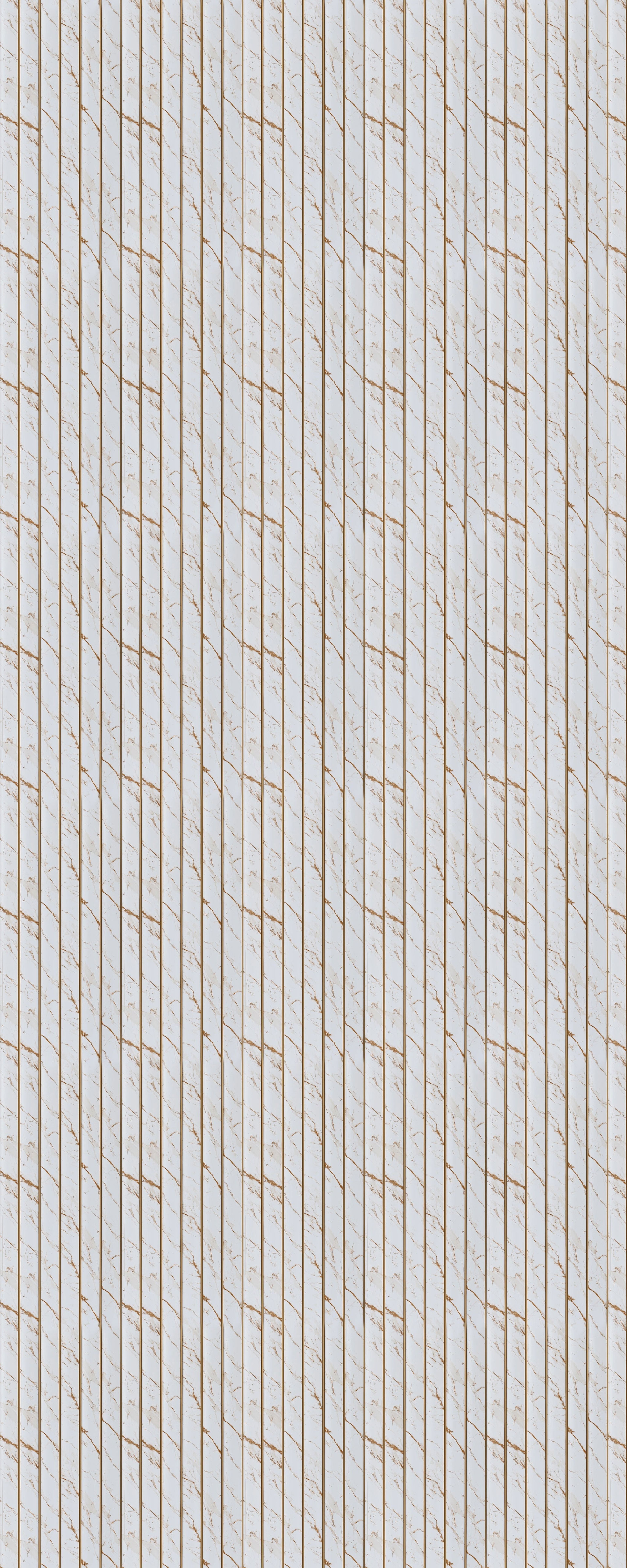 Urban Luxe White Recycled PP Panels | 8 x 0.8 Ft, 10 mm