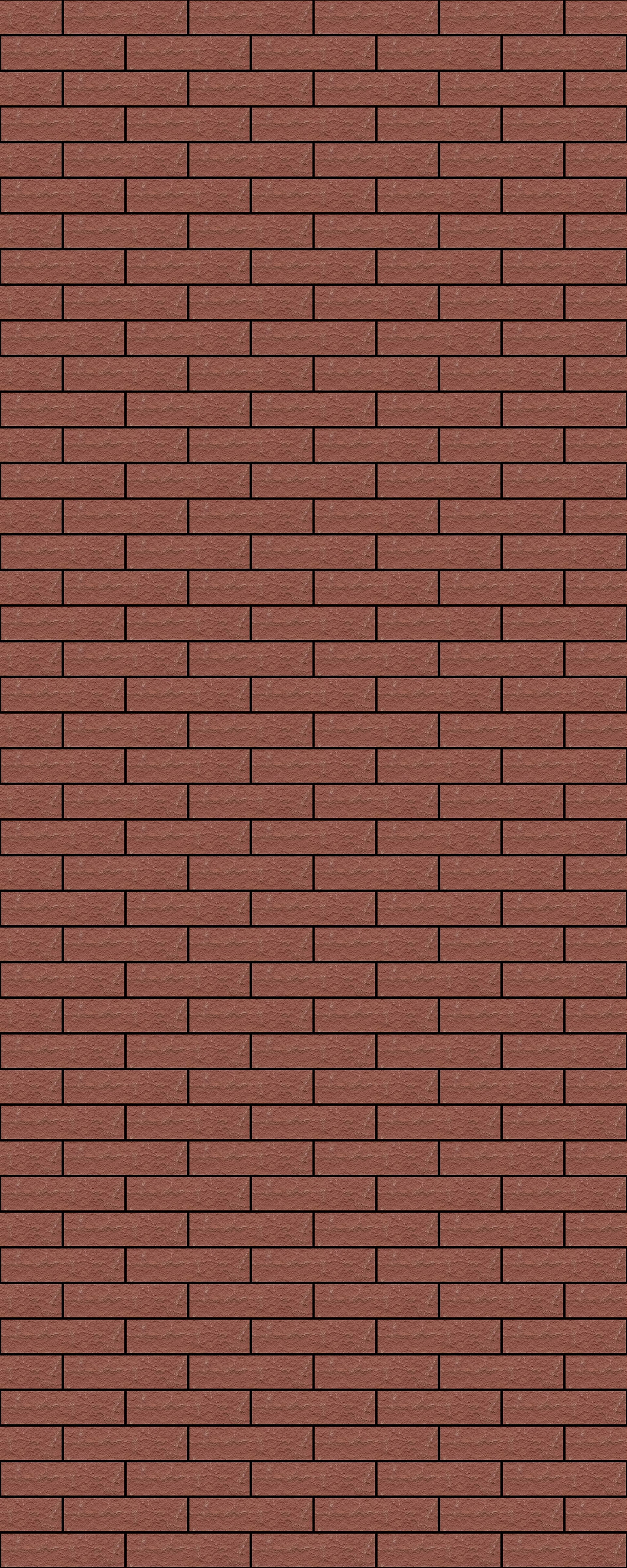 Sable Creek Brick red Clay Panels | 0.2 x 0.7 Ft, 2 mm