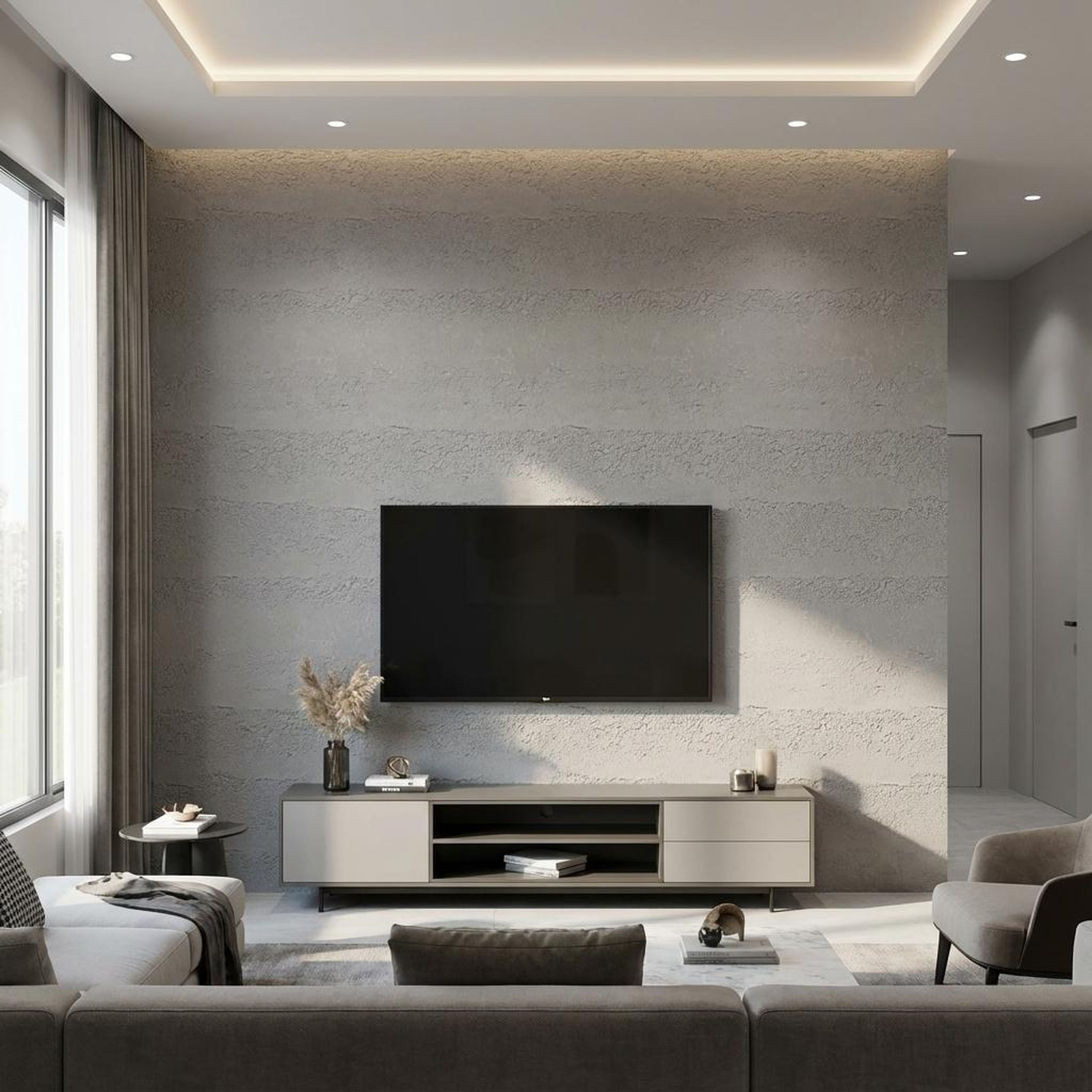 Vert Root Ash Grey Clay Panels | 3.9 x 2 Ft, 2 mm