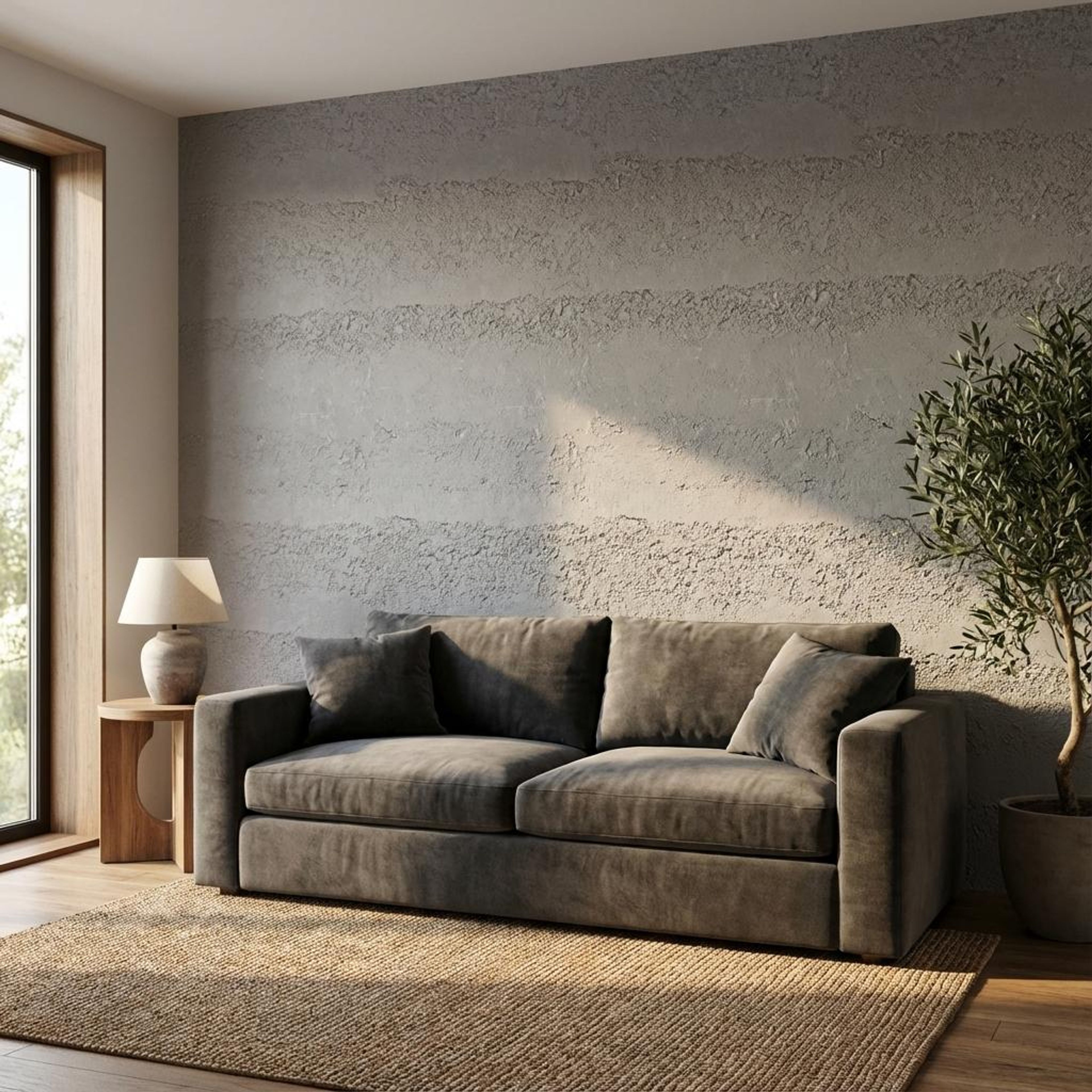 Vert Root Ash Grey Clay Panels | 3.9 x 2 Ft, 2 mm