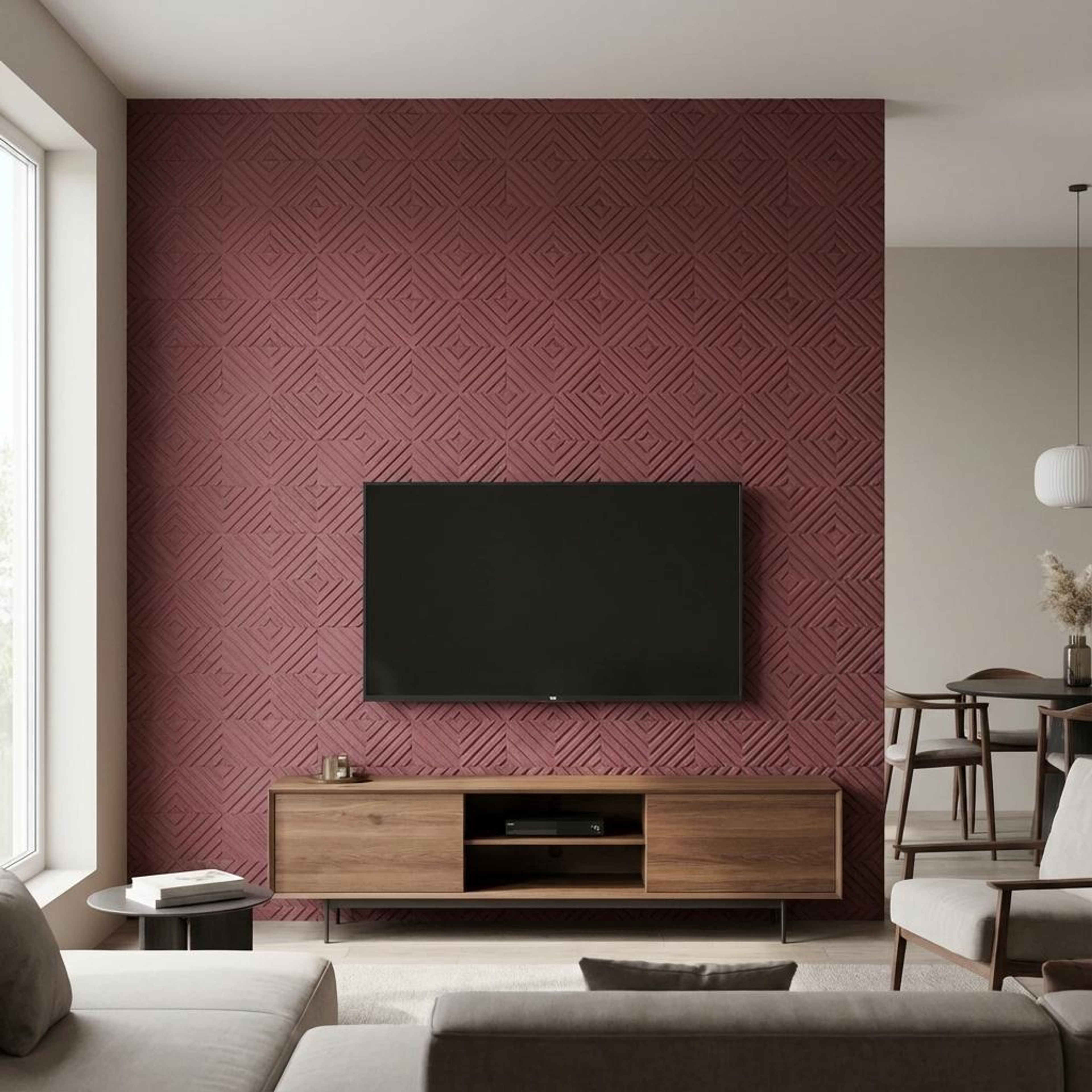 Terra Blend Brick red Clay Panels | 3.9 x 2 Ft, 3 mm