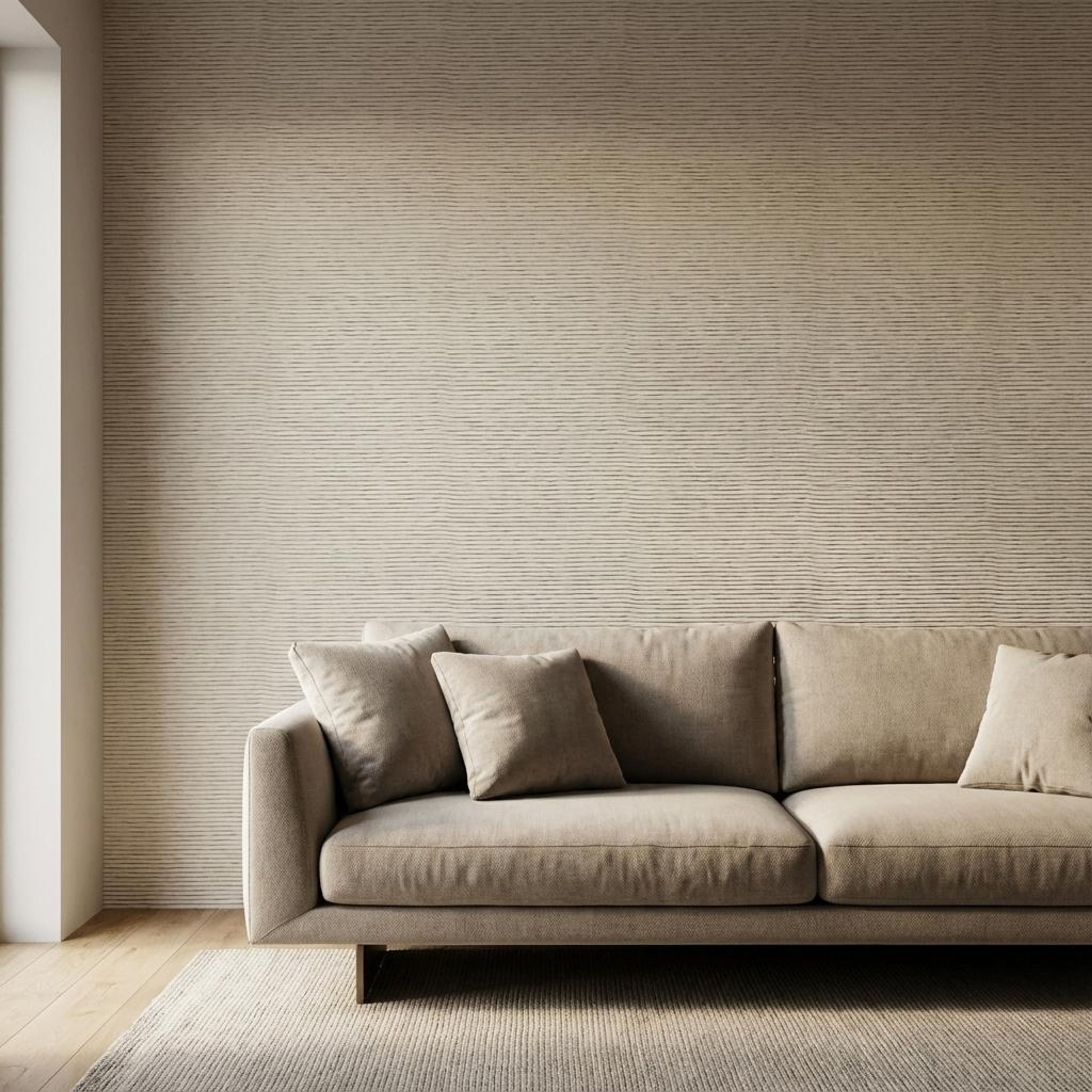 Flint Creek Off-White Clay Panels | 3.9 x 2 Ft, 3 mm