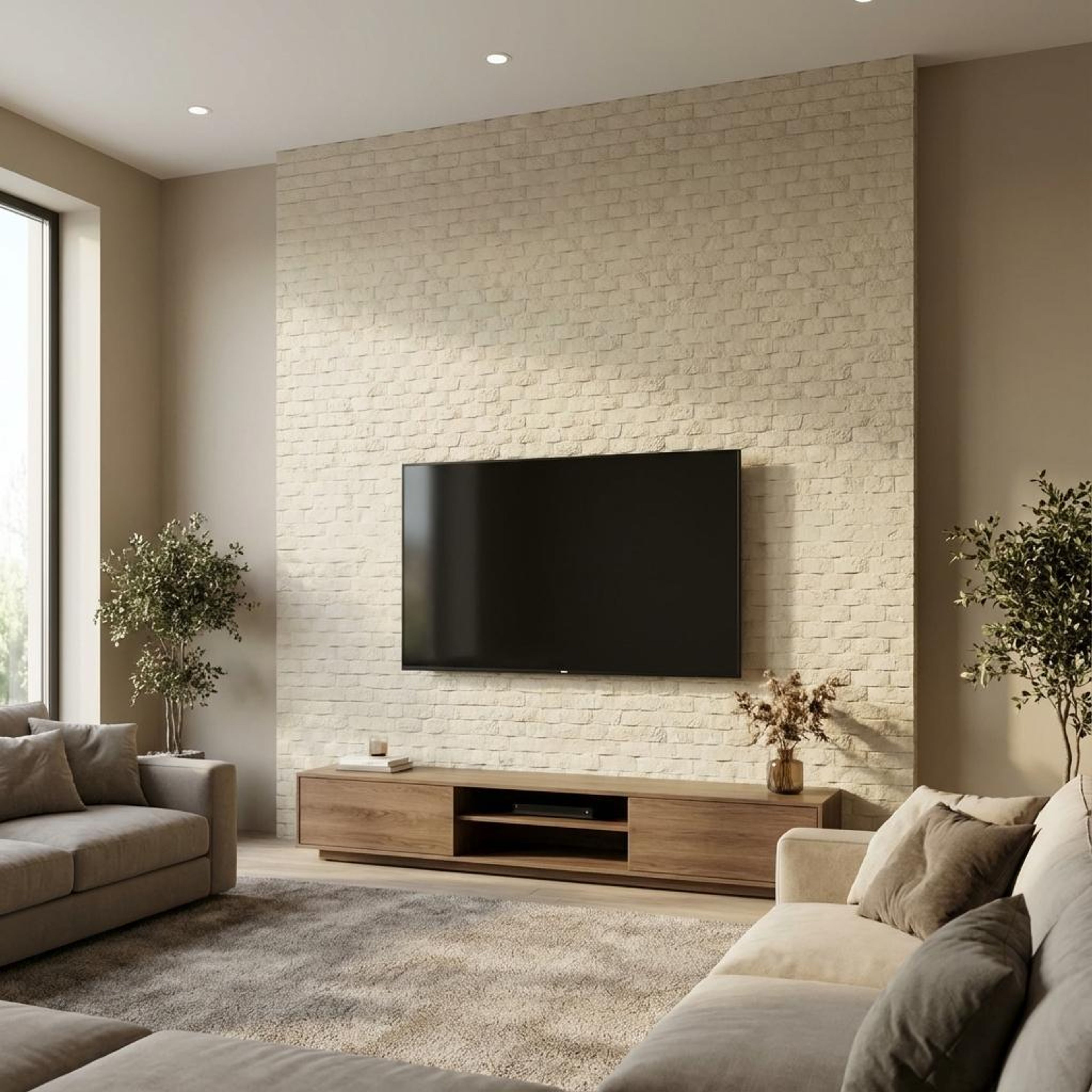 Nova Form Ivory Clay Panels | 3.9 x 2 Ft, 3 mm