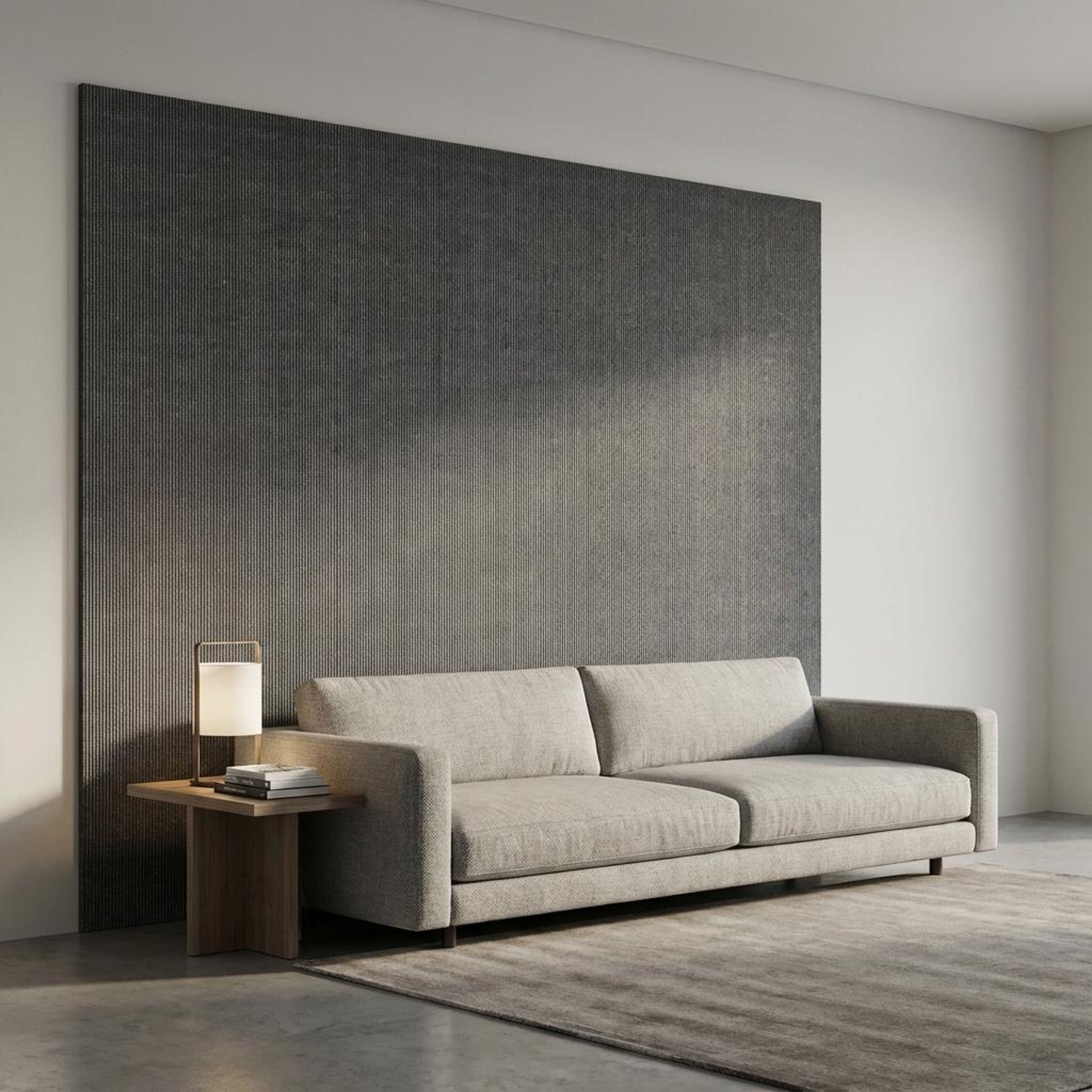 Sora Drift Multi-colour Polystyrene Panels | 8 x 0.8 Ft, 4 mm