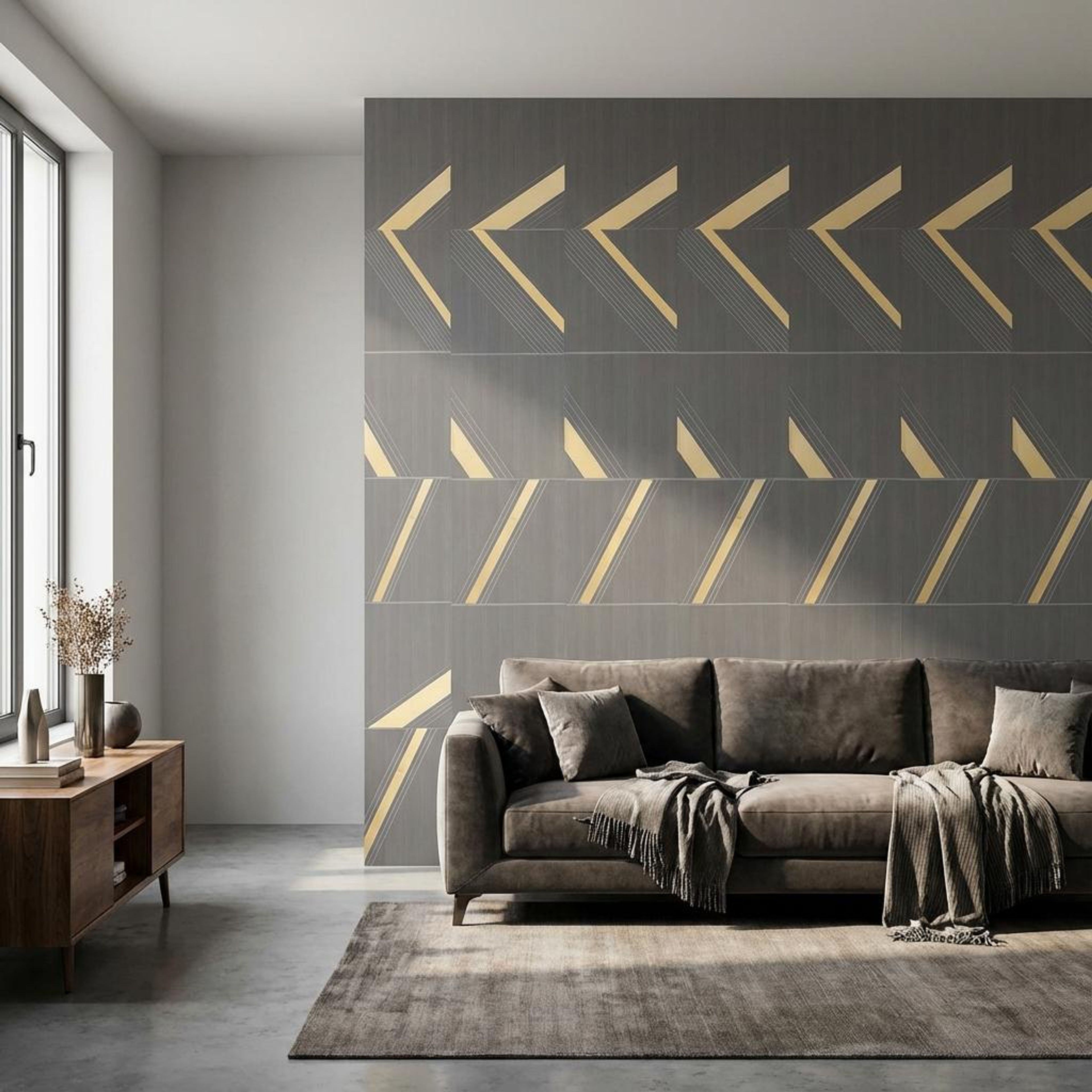 Vert Edge Multi-colour PVC Panels | 8 x 2 Ft, 4 mm