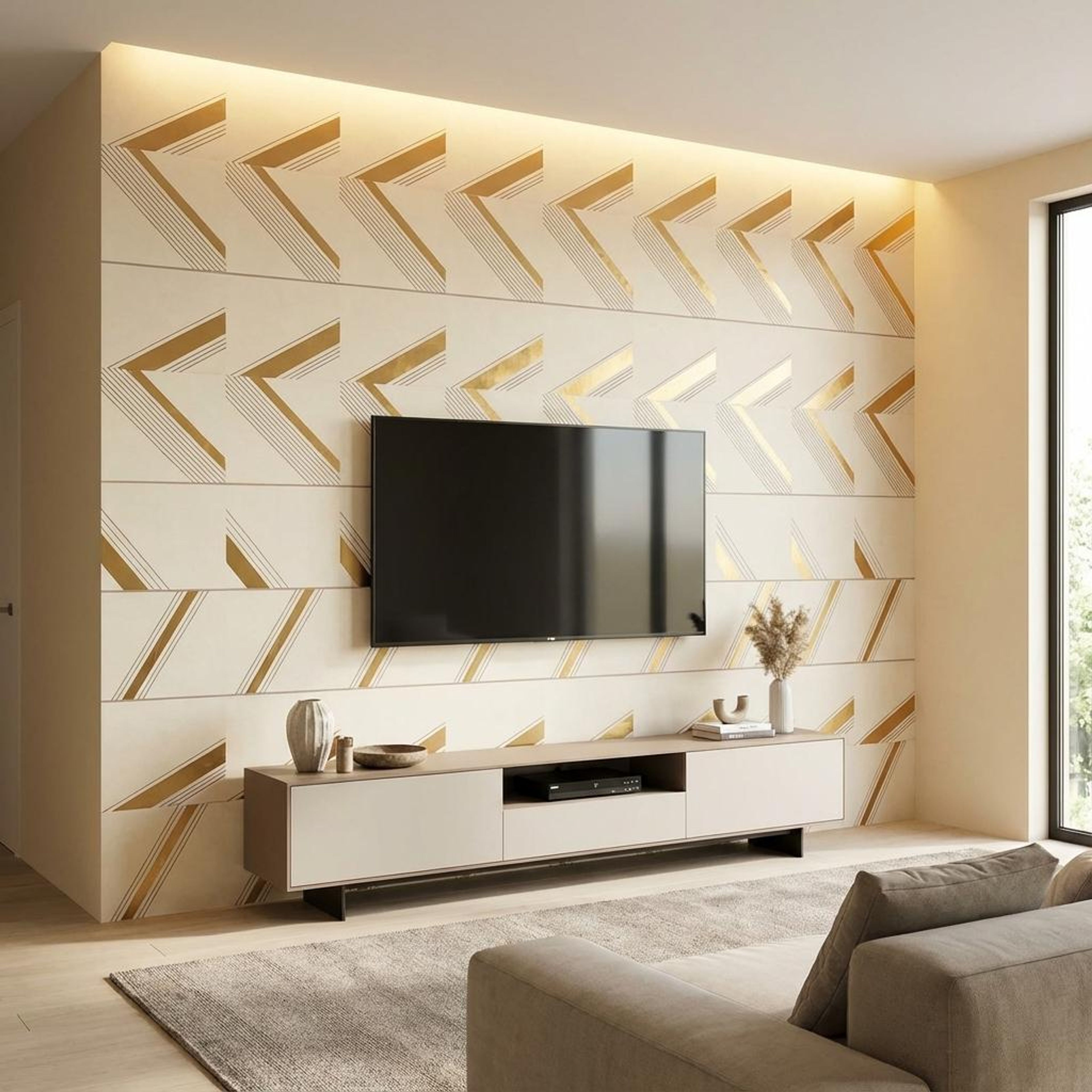 Terra Root Multi-colour PVC Panels | 8 x 2 Ft, 4 4 mm