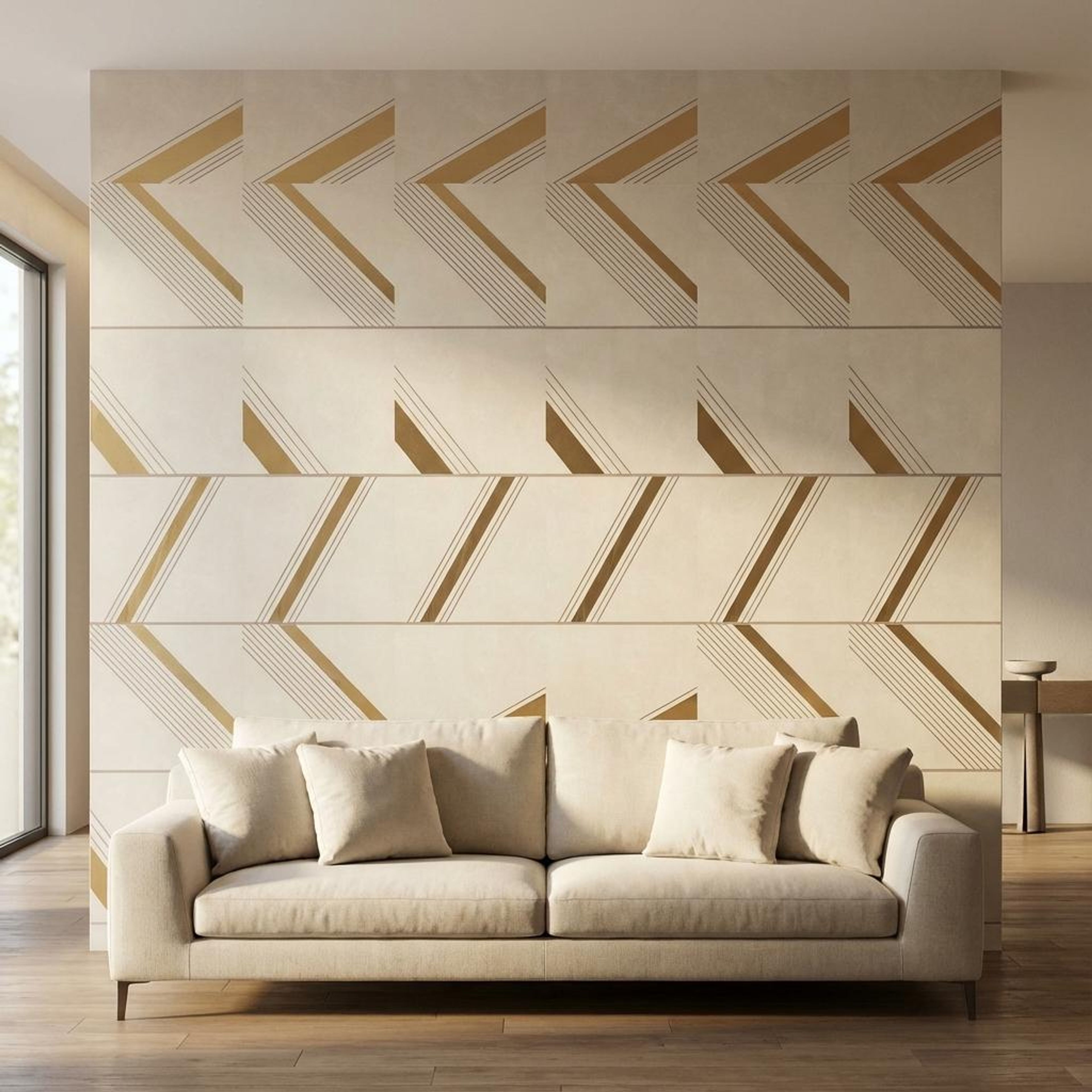 Terra Root Multi-colour PVC Panels | 8 x 2 Ft, 4 4 mm