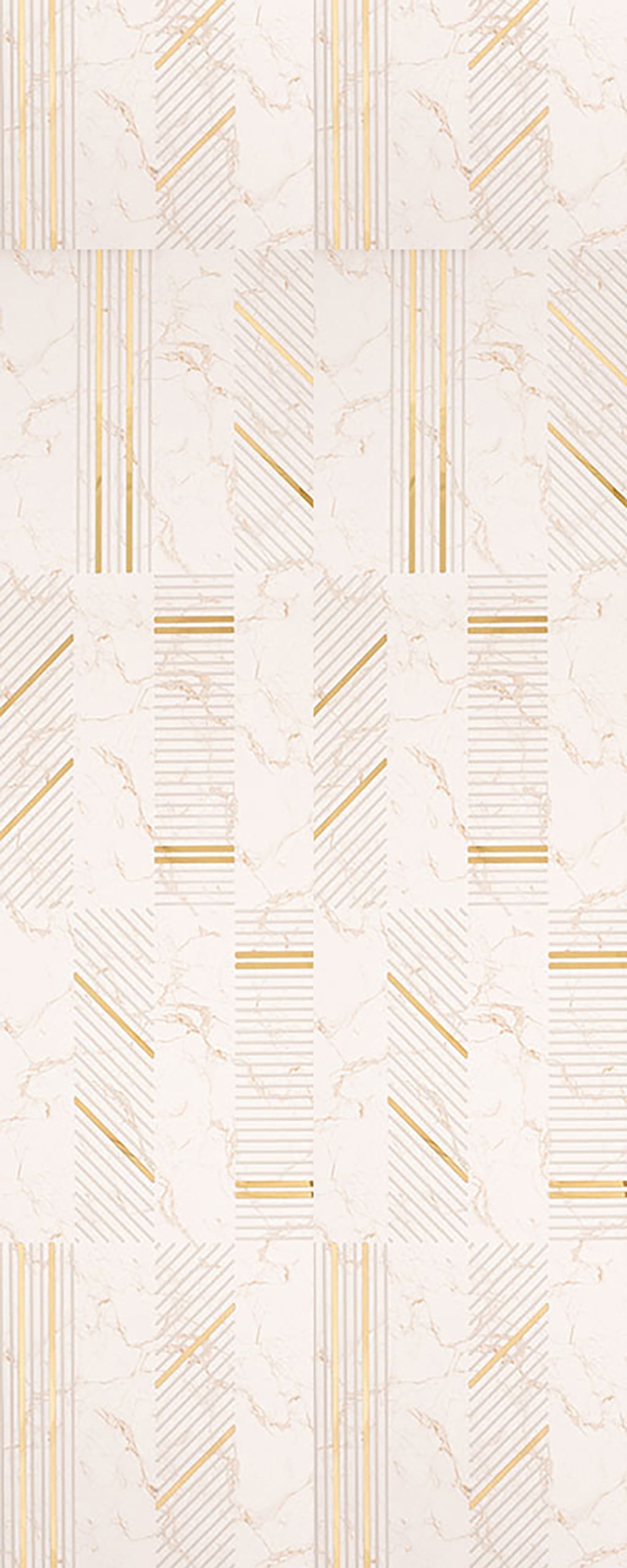 Sora Creek Multi-colour PVC Panels | 8 x 2 Ft, 4 4 mm