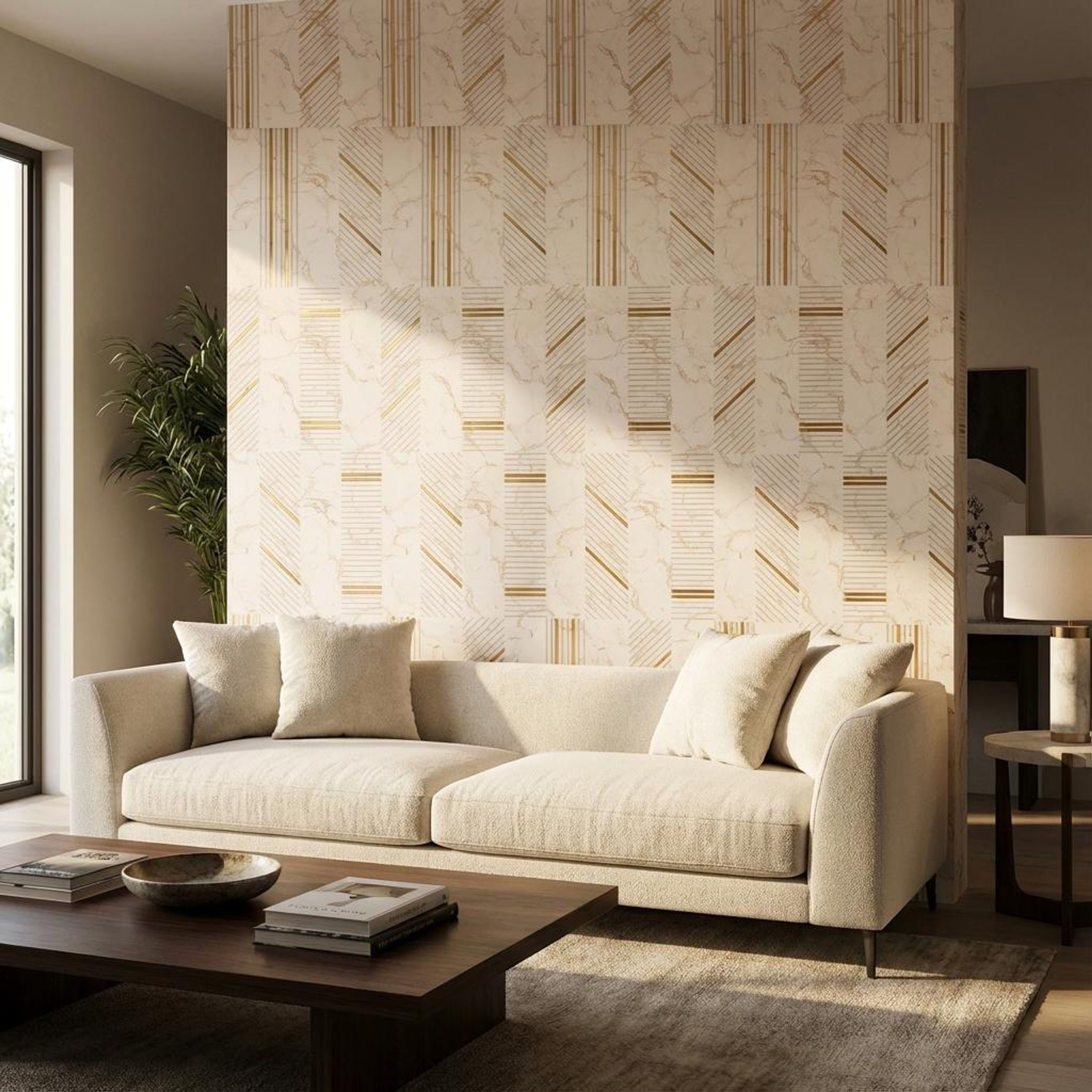Sora Creek Multi-colour PVC Panels | 8 x 2 Ft, 4 4 mm