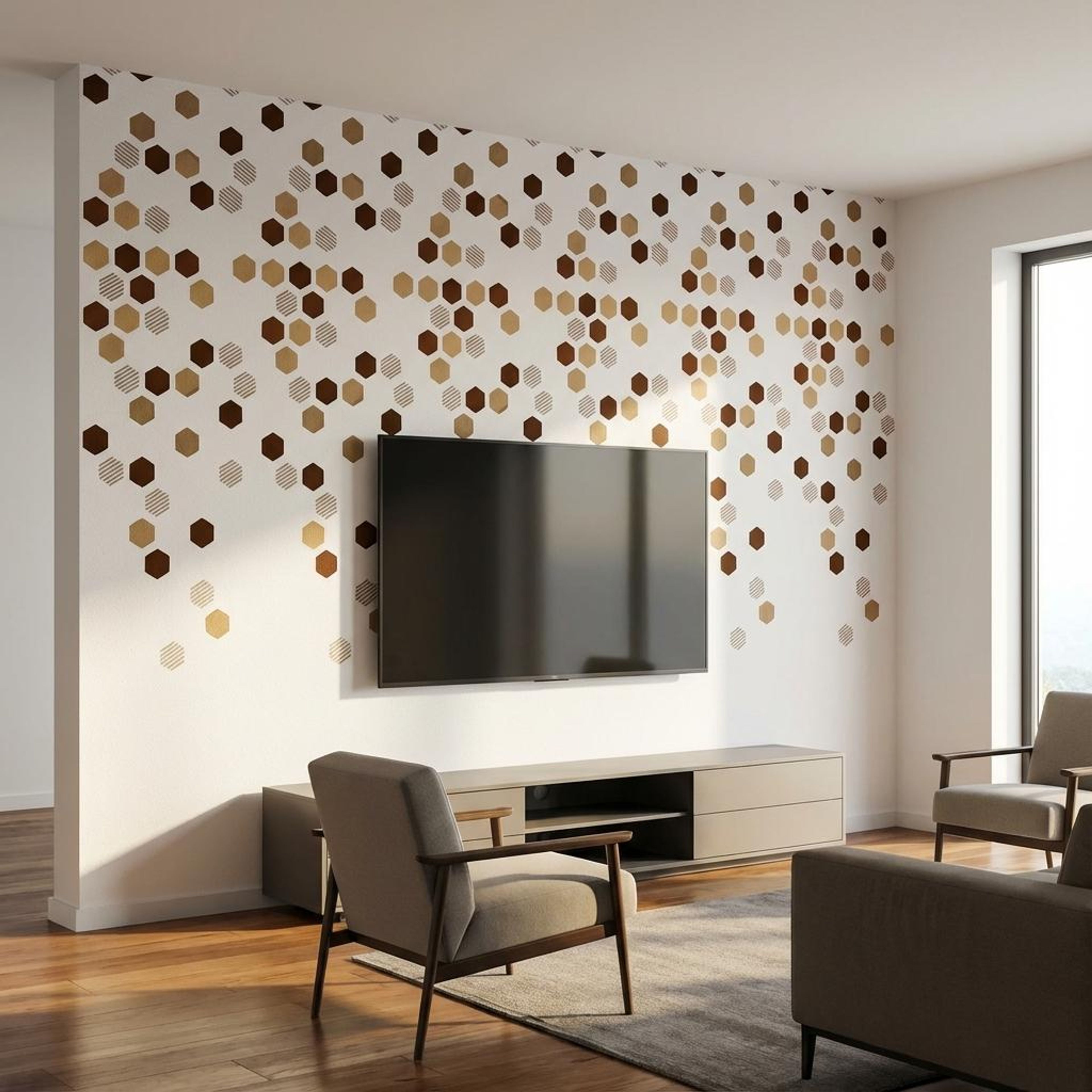 Côte Root Multi-colour PVC Panels | 8 x 2 Ft, 4 4 mm
