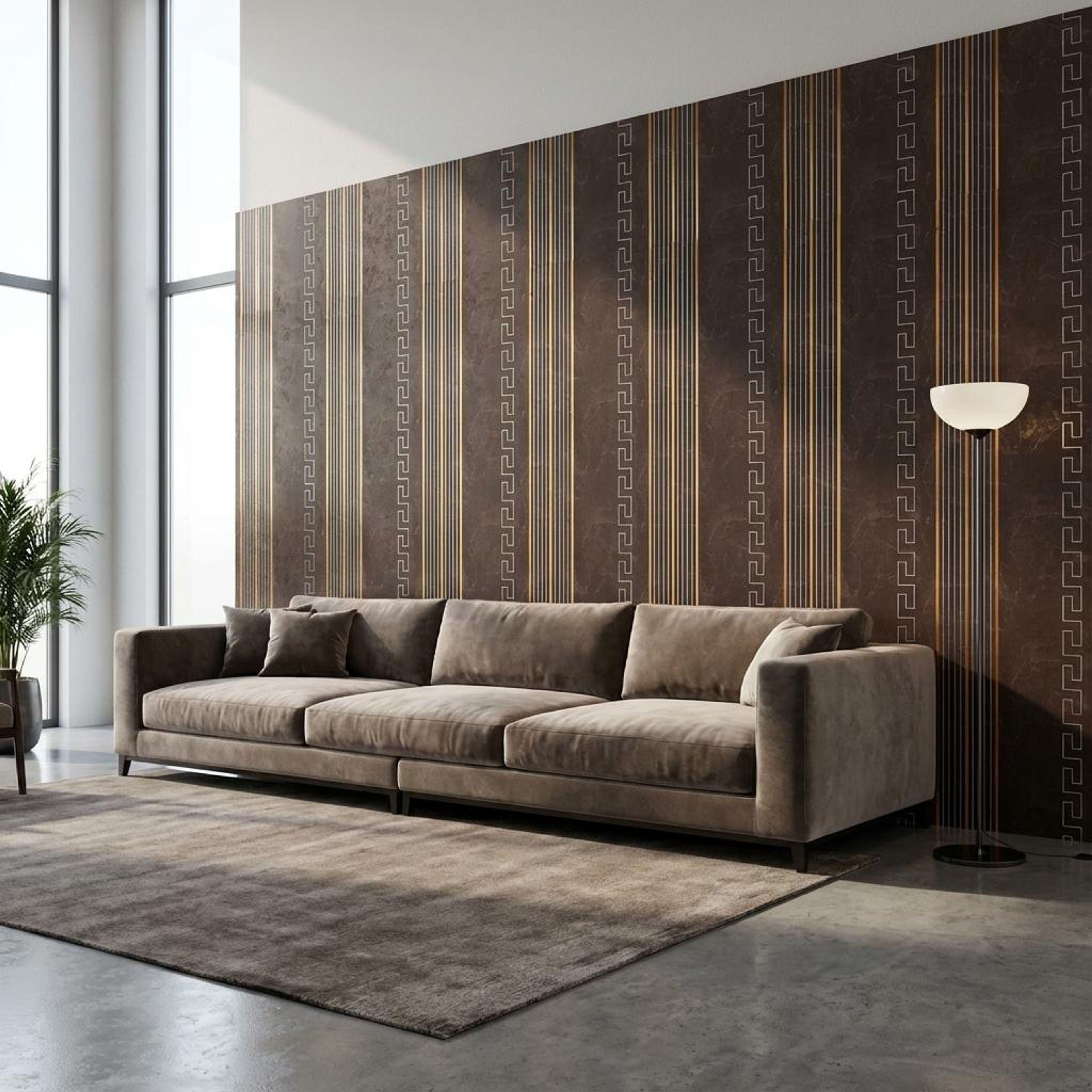 Nova Rise Multi-colour PVC Panels | 8 x 2 Ft, 4 mm