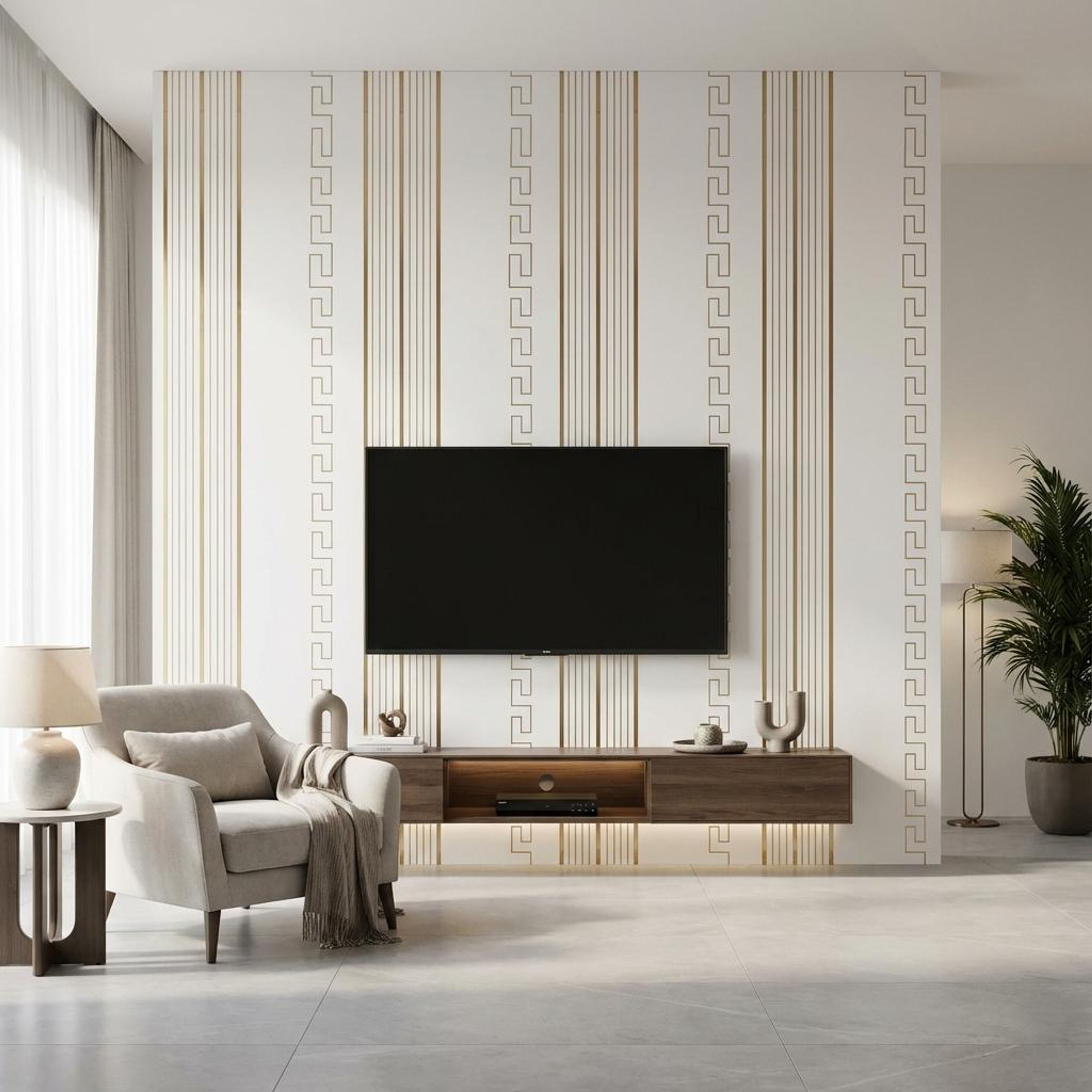 Lune Touch Multi-colour PVC Panels | 8 x 2 Ft, 4 4 mm