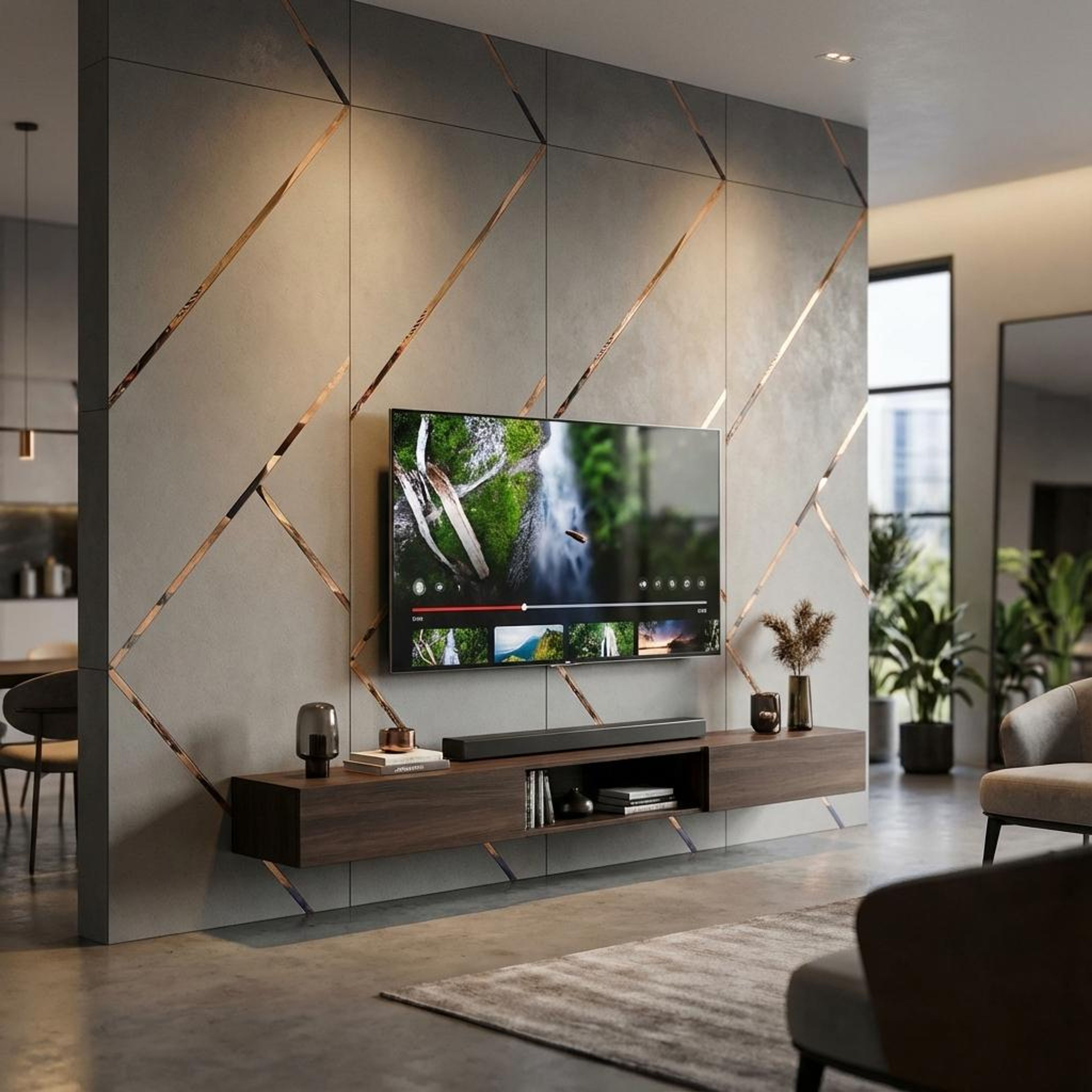Sable Grain Multi-colour Engineered Wood Panels | 8 x 4 Ft, 6 mm